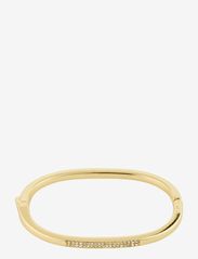 Pilgrim - STAR recycled crystal bangle - festmode zu outlet-preisen - gold plated - 0