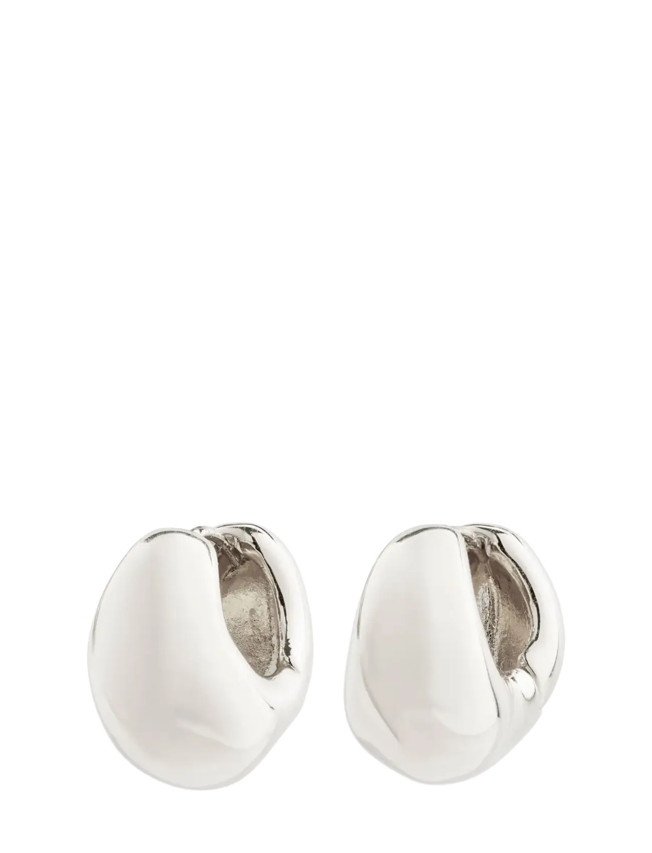 Pilgrim LIGHT chunky earrings silver-plated - Special Occasions - SILVER PLATED / silver