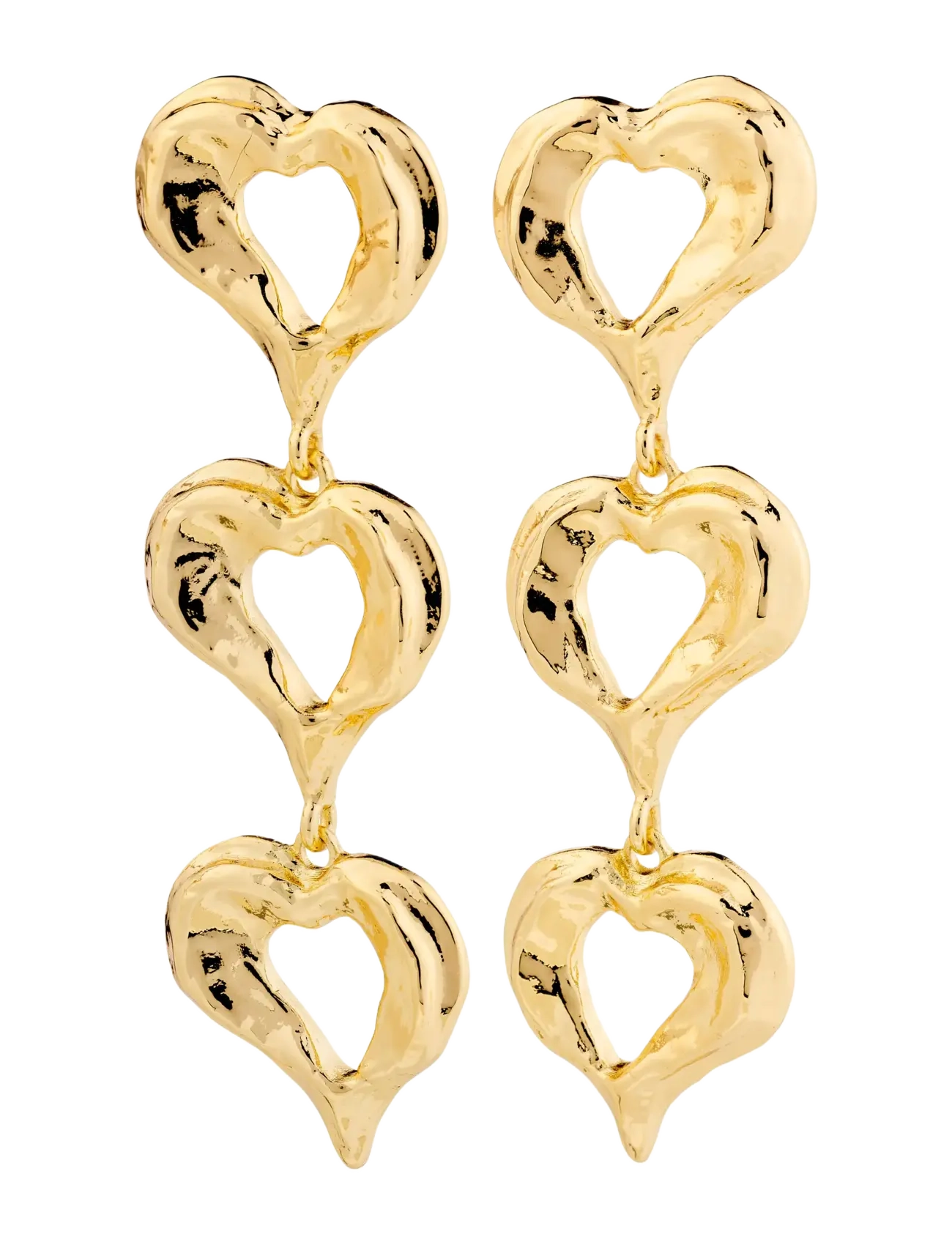 Tide Earrings Gold-Plated