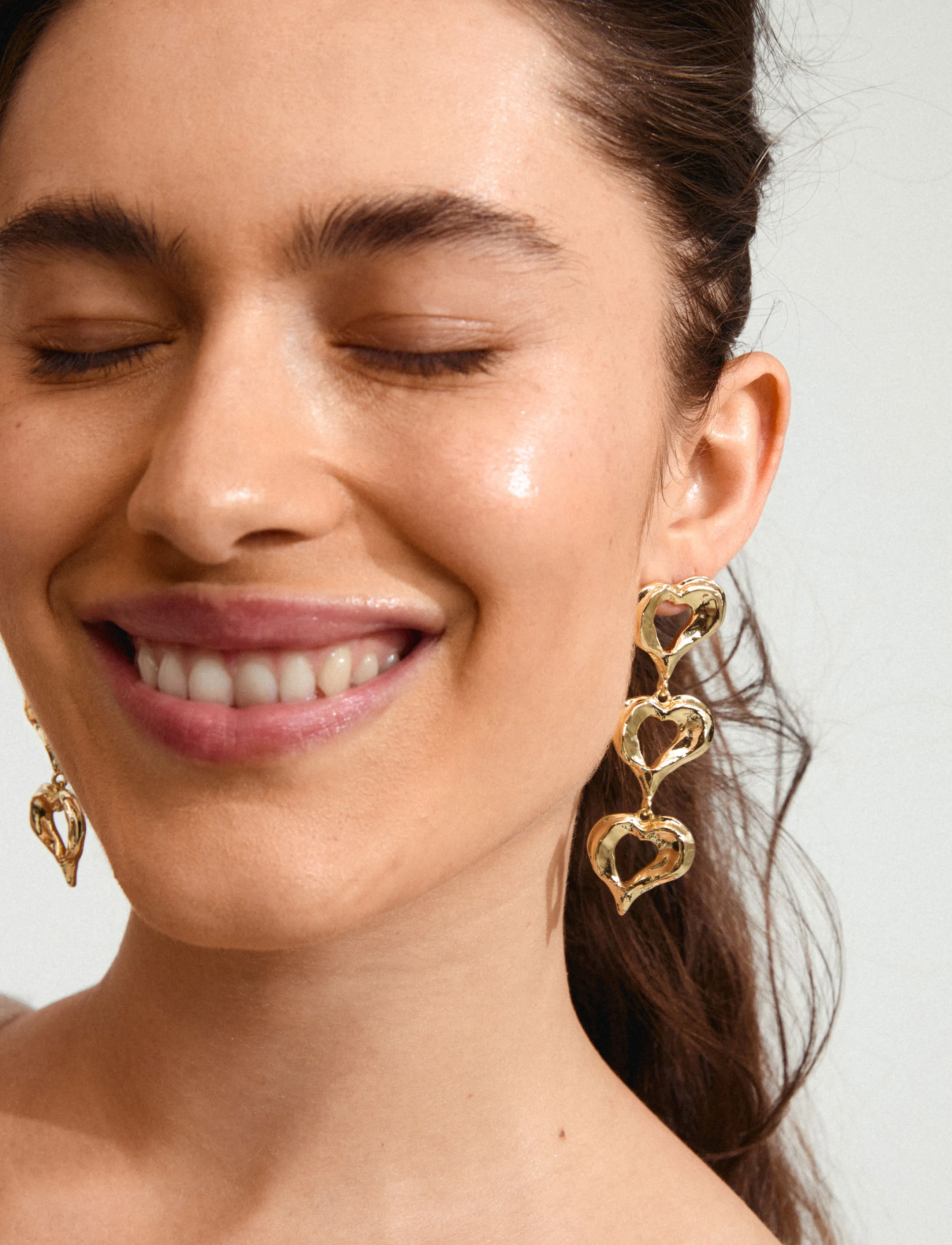 PILGRIM Tide Earrings Gold-Plated örhängen dam – bild 2