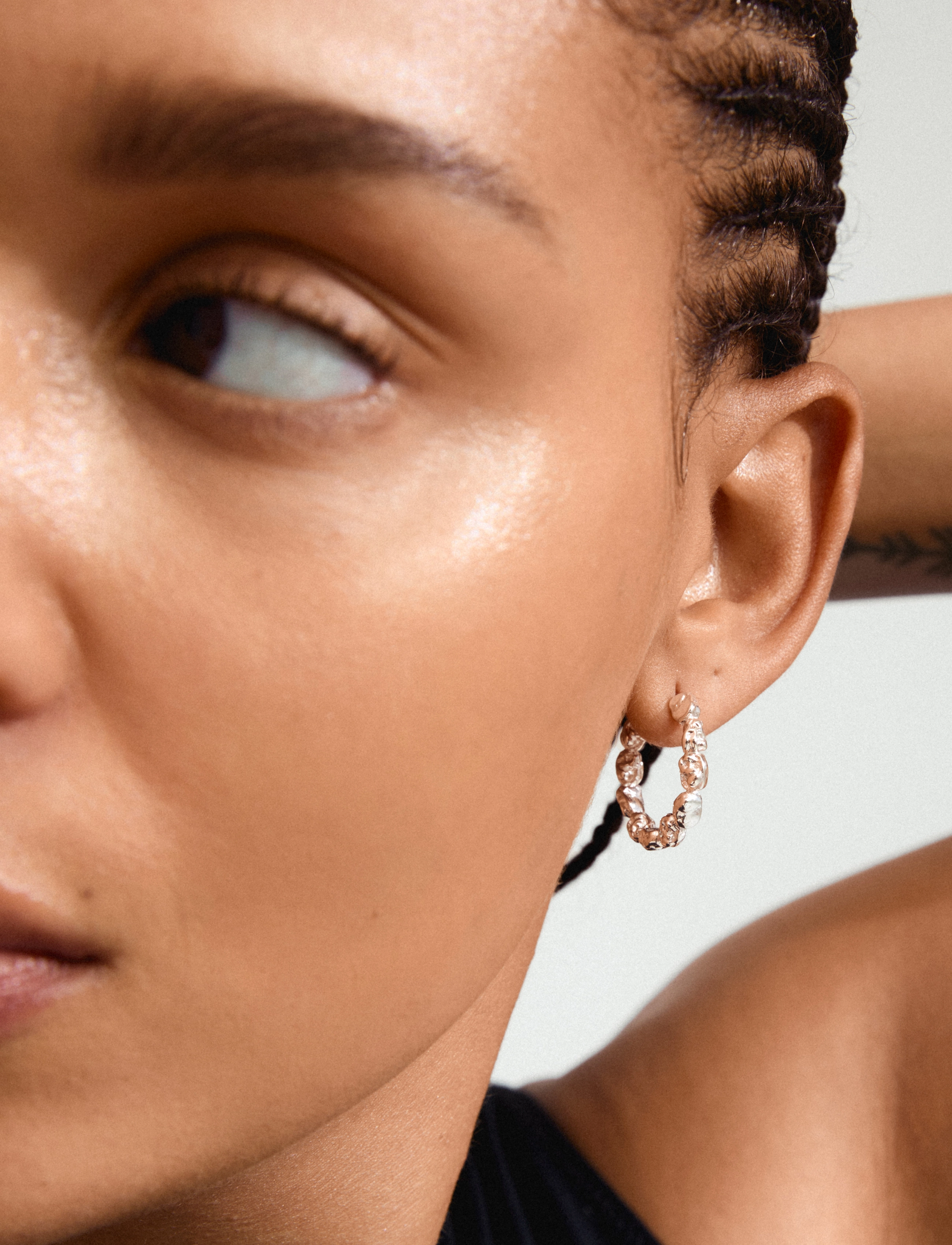 Pilgrim - TIDE hoop earrings silver-plated - silver plated - 2