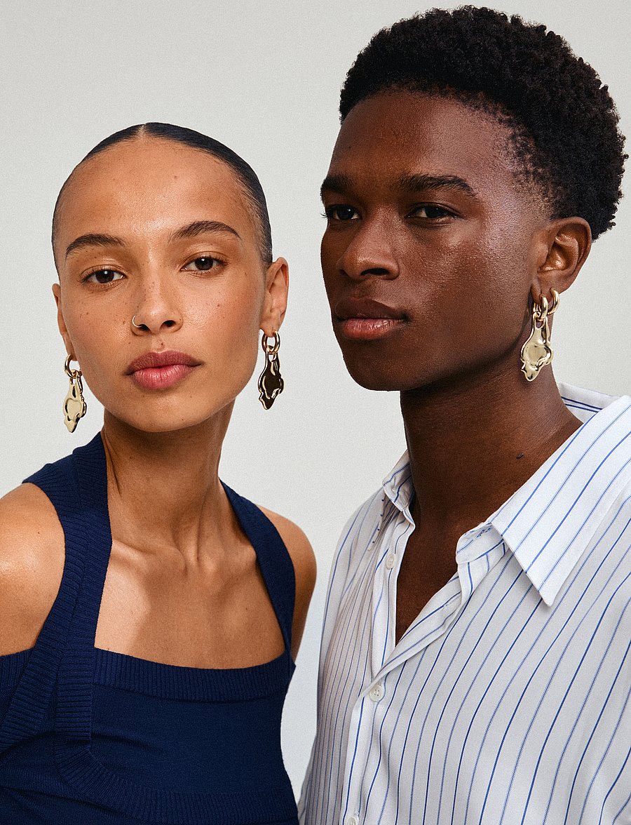 Pilgrim - STARLIGHT earrings - ohrhänger - gold plated - 0