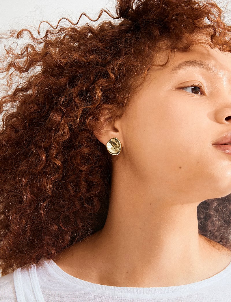 Pilgrim - SPARKLE earrings gold-plated - gold plated - 0