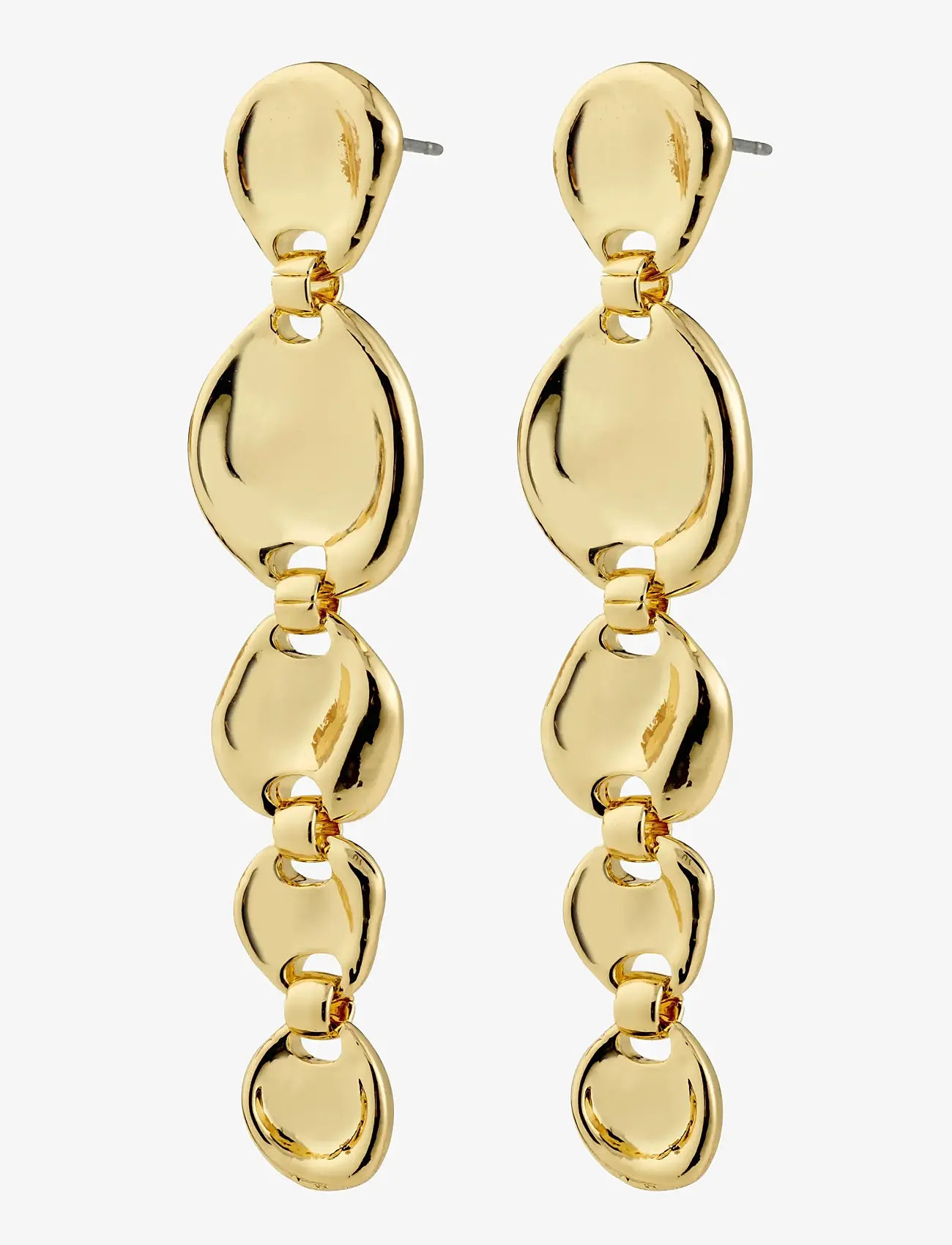 Pilgrim - SPARKLE earrings gold-plated - ohrhänger - gold plated - 1