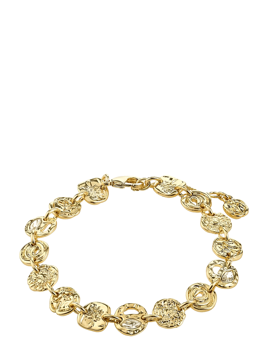 Pilgrim - FIRE bracelet gold-plated - kædearmbånd - gold plated - 1
