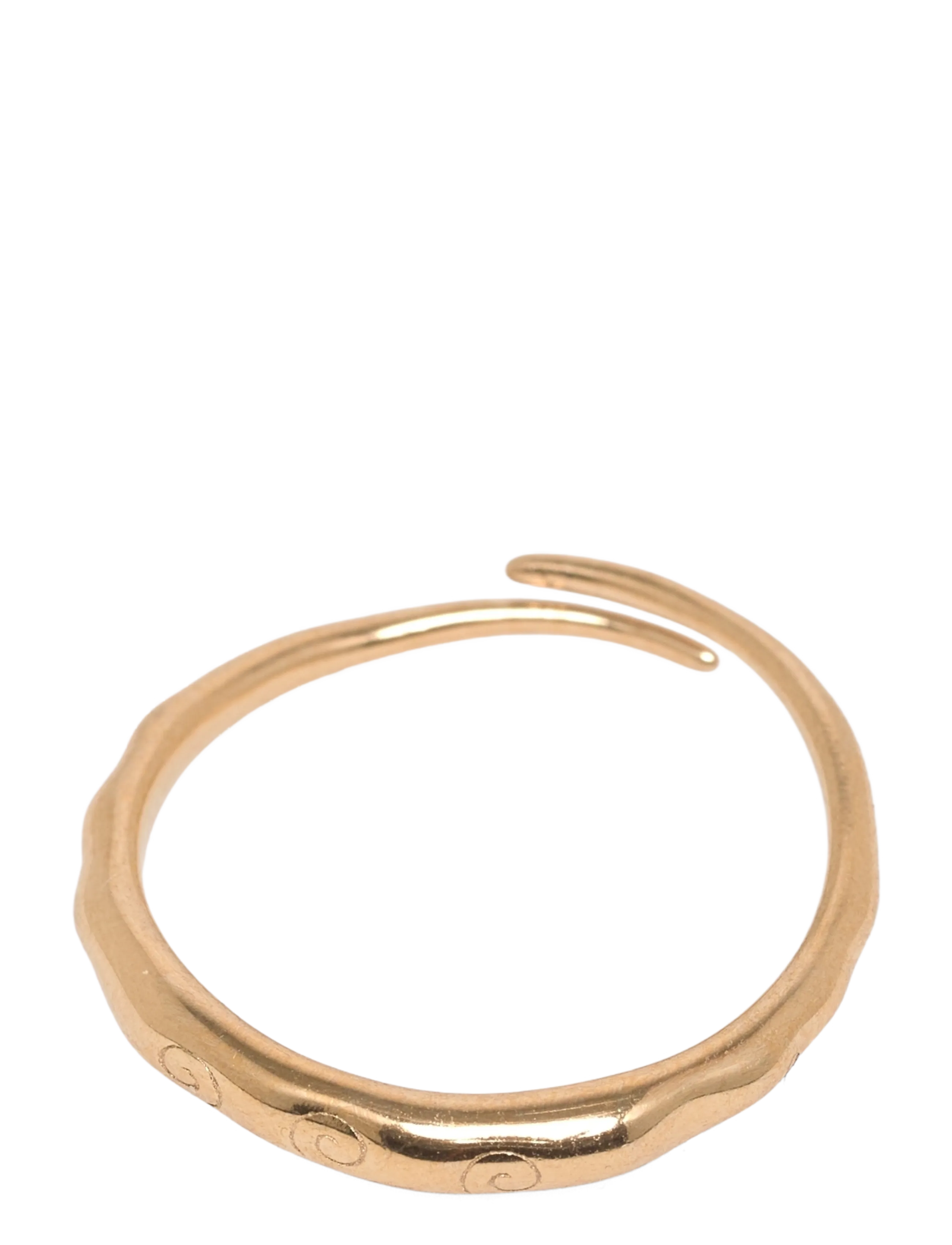 Pilgrim - FIRE rings 2-in-1 set, gold-plated - confirmation - gold plated - 5