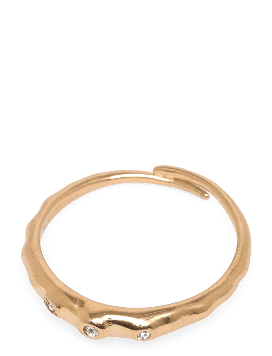 Pilgrim - FIRE rings 2-in-1 set, gold-plated - konfirmatsioon - gold plated - 4