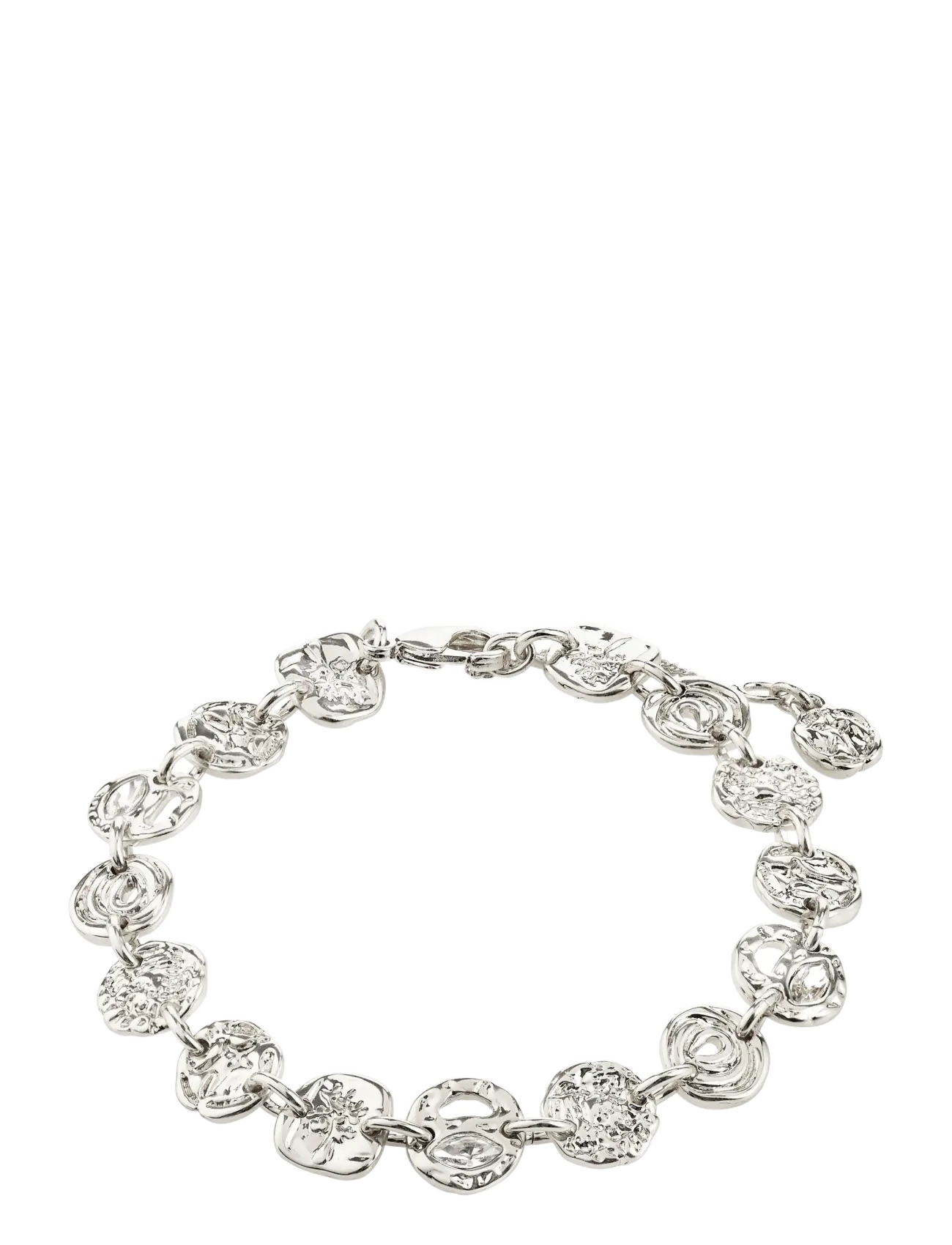 PILGRIM Fire Armband Silber-Plated Silber - One Size - Damen