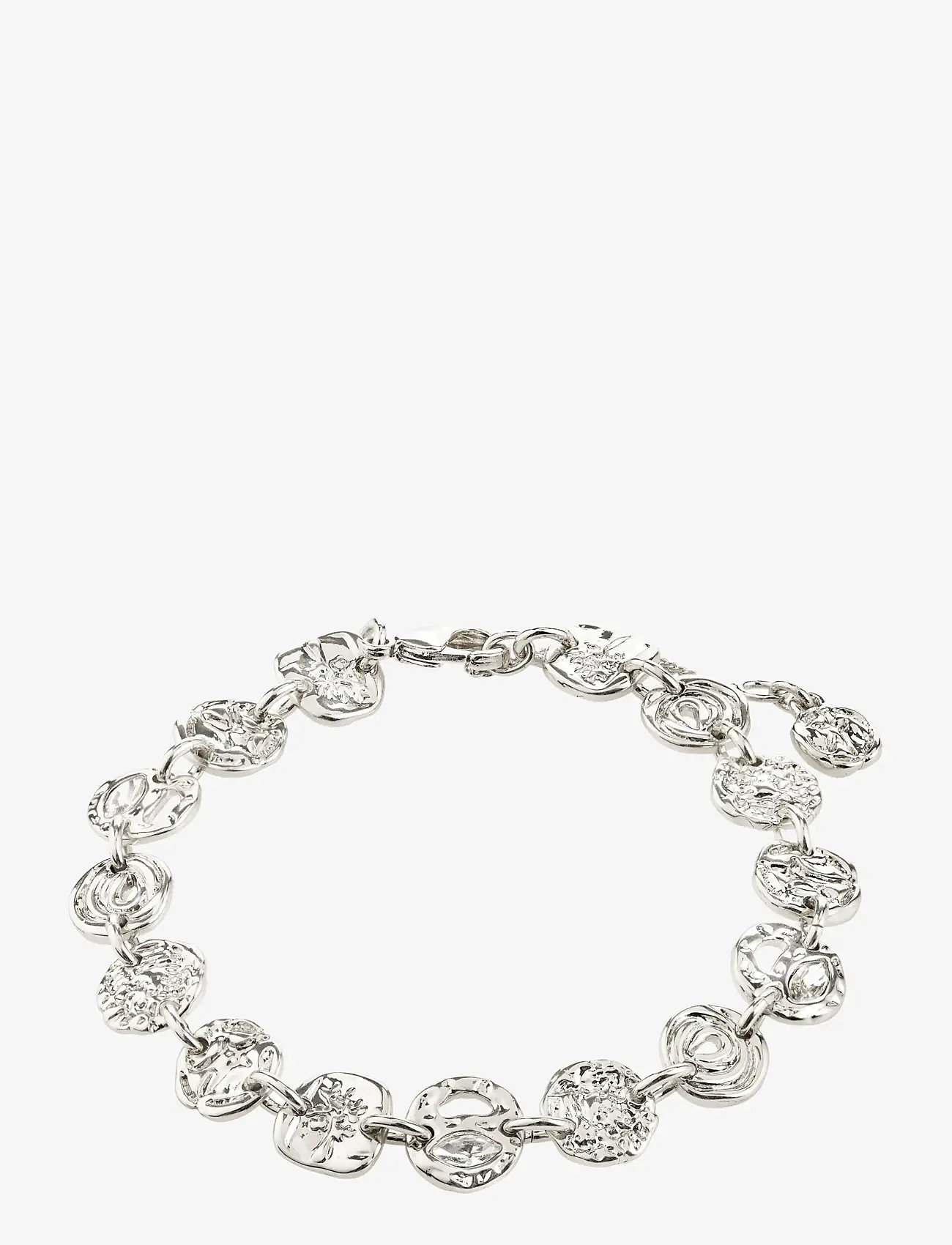 Pilgrim - FIRE bracelet silver-plated - kædearmbånd - silver plated - 1