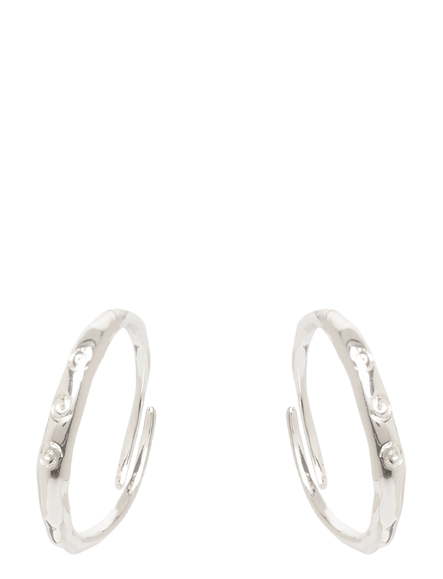 Pilgrim - FIRE ring 2-in-1 set, silver-plated - konfirmatsioon - silver plated - 1
