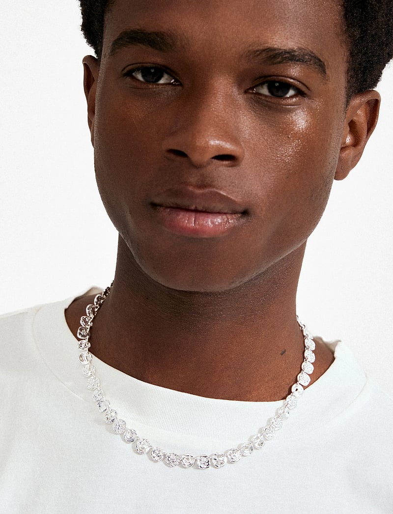 Pilgrim - FIRE necklace silver-plated - statementhalsband - silver plated - 0