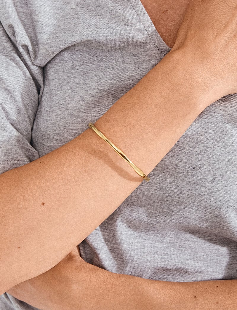 Pilgrim - HAZE bangle gold-plated - confirmation - gold plated - 2