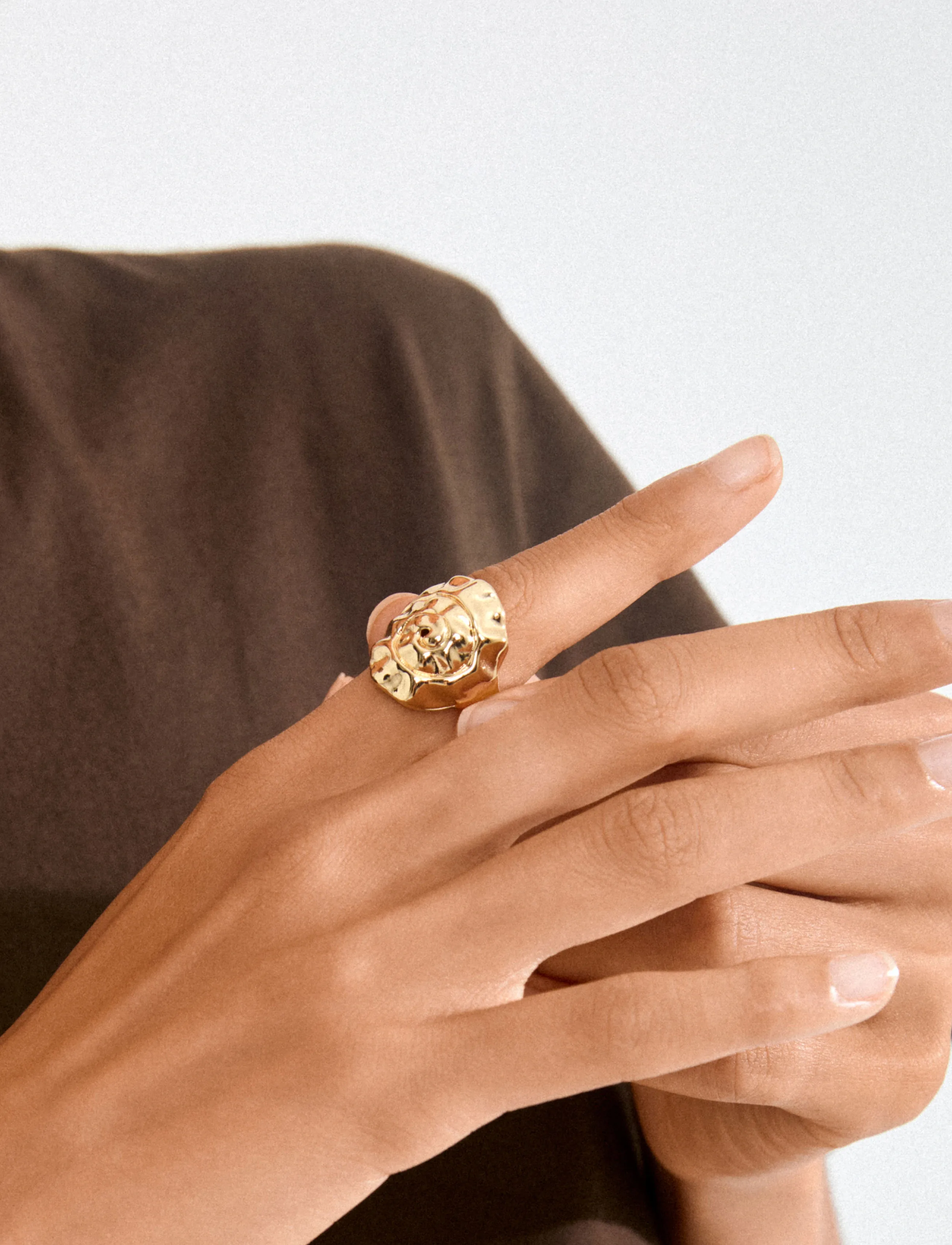 Pilgrim - HAZE ring gold-plated - festmode zu outlet-preisen - gold plated - 3