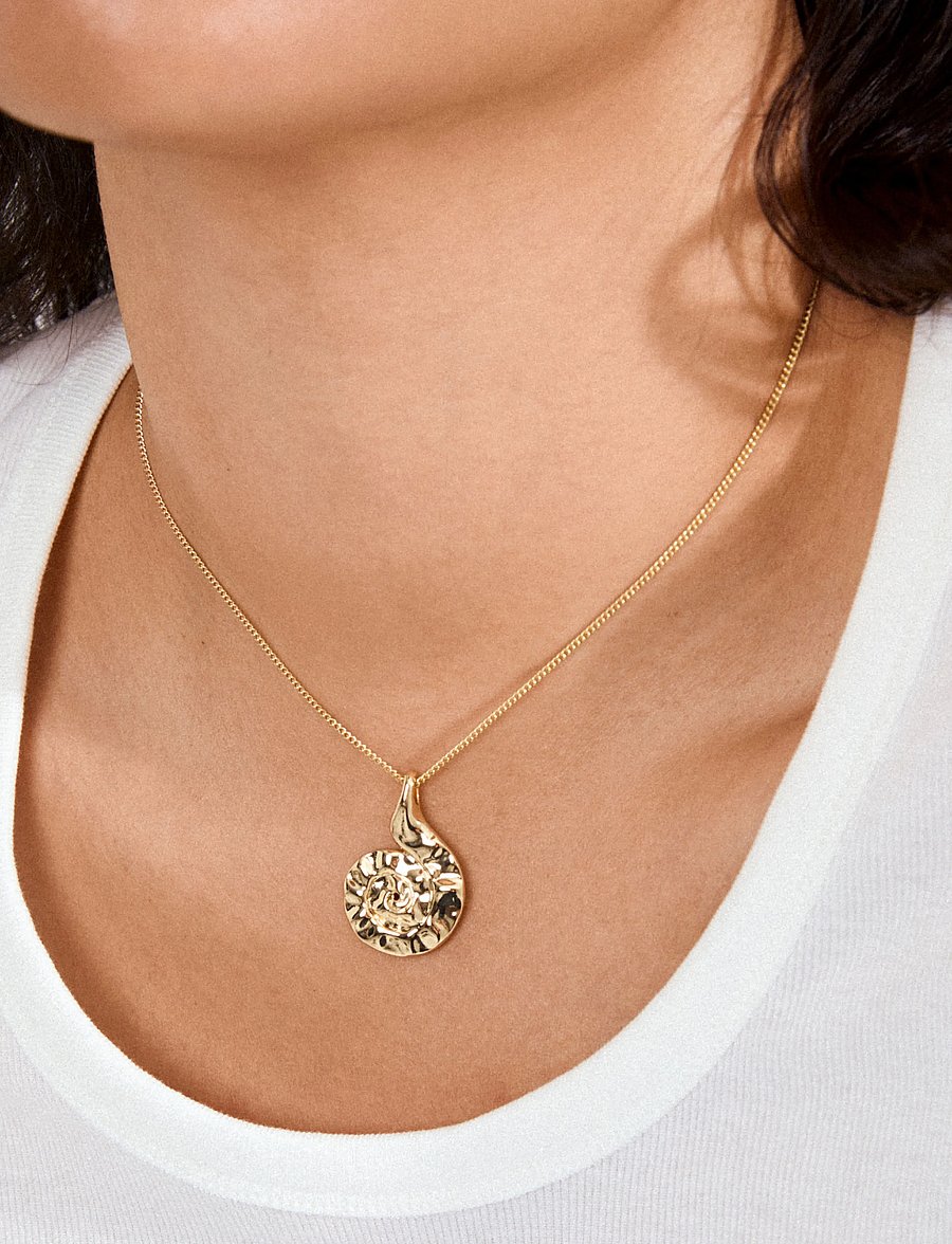 Pilgrim - HAZE necklace gold-plated - išraiškingi vėriniai - gold plated - 3