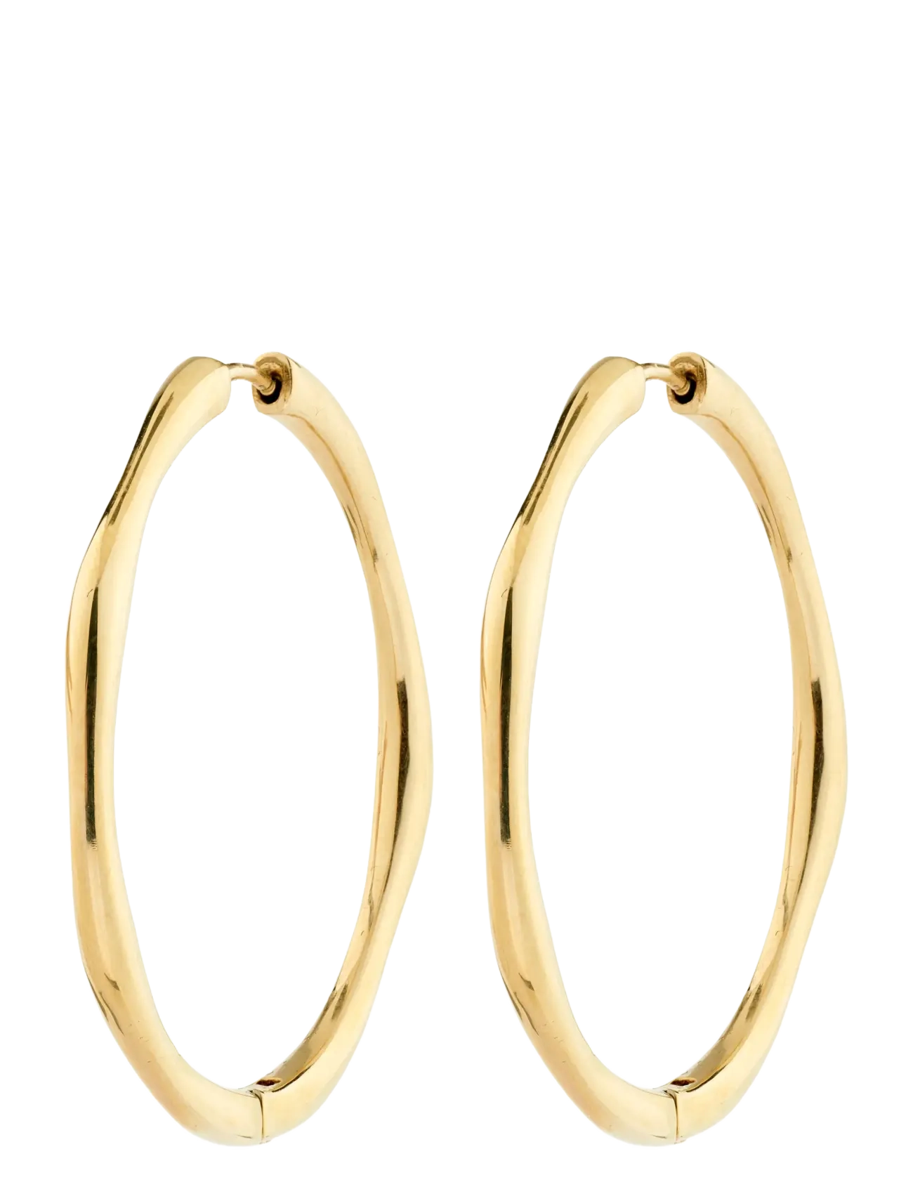 PILGRIM Haze Hoop Ohrringe Gold-Plated Gold - One Size - Damen