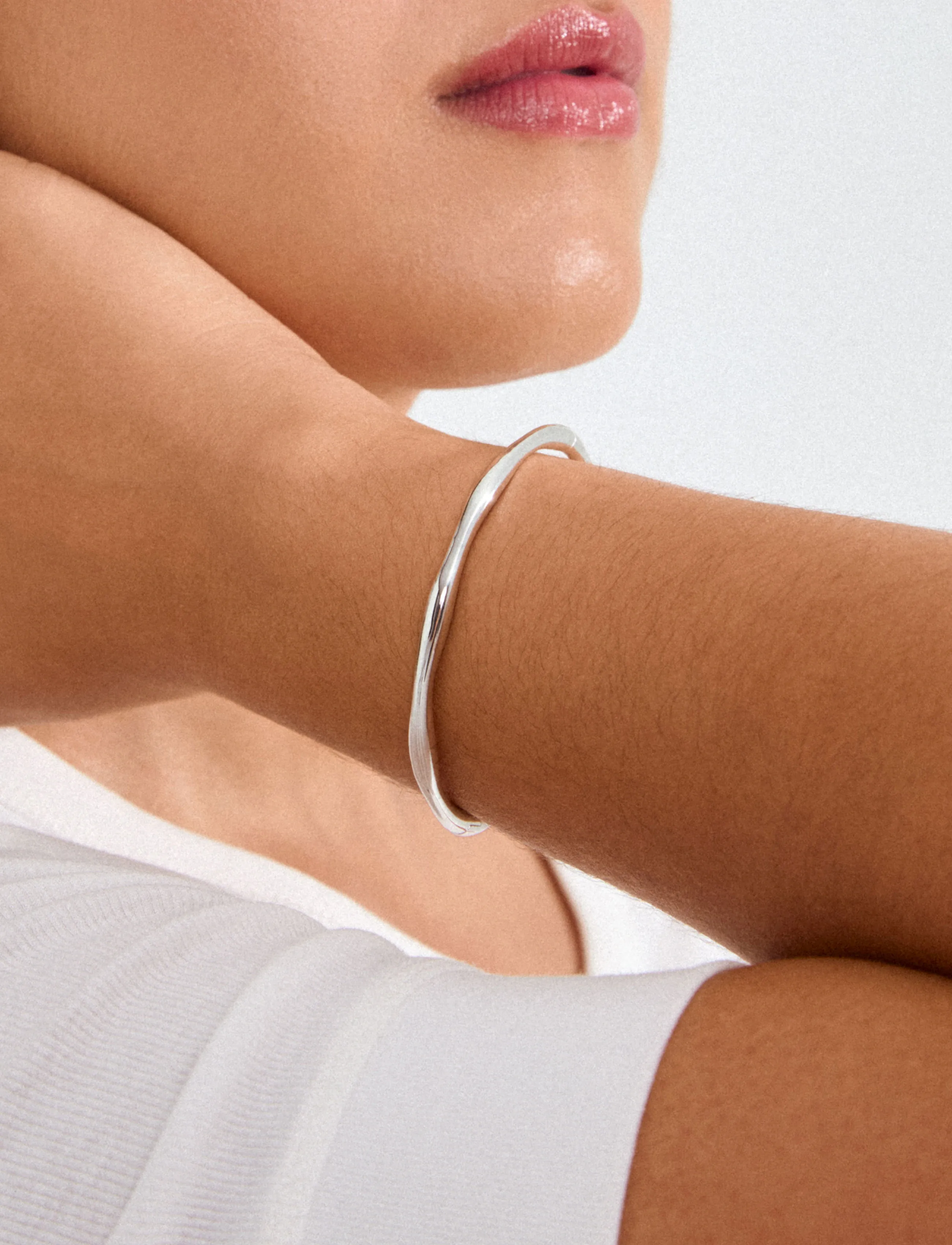Pilgrim - HAZE bangle silver-plated - festmode zu outlet-preisen - silver plated - 2