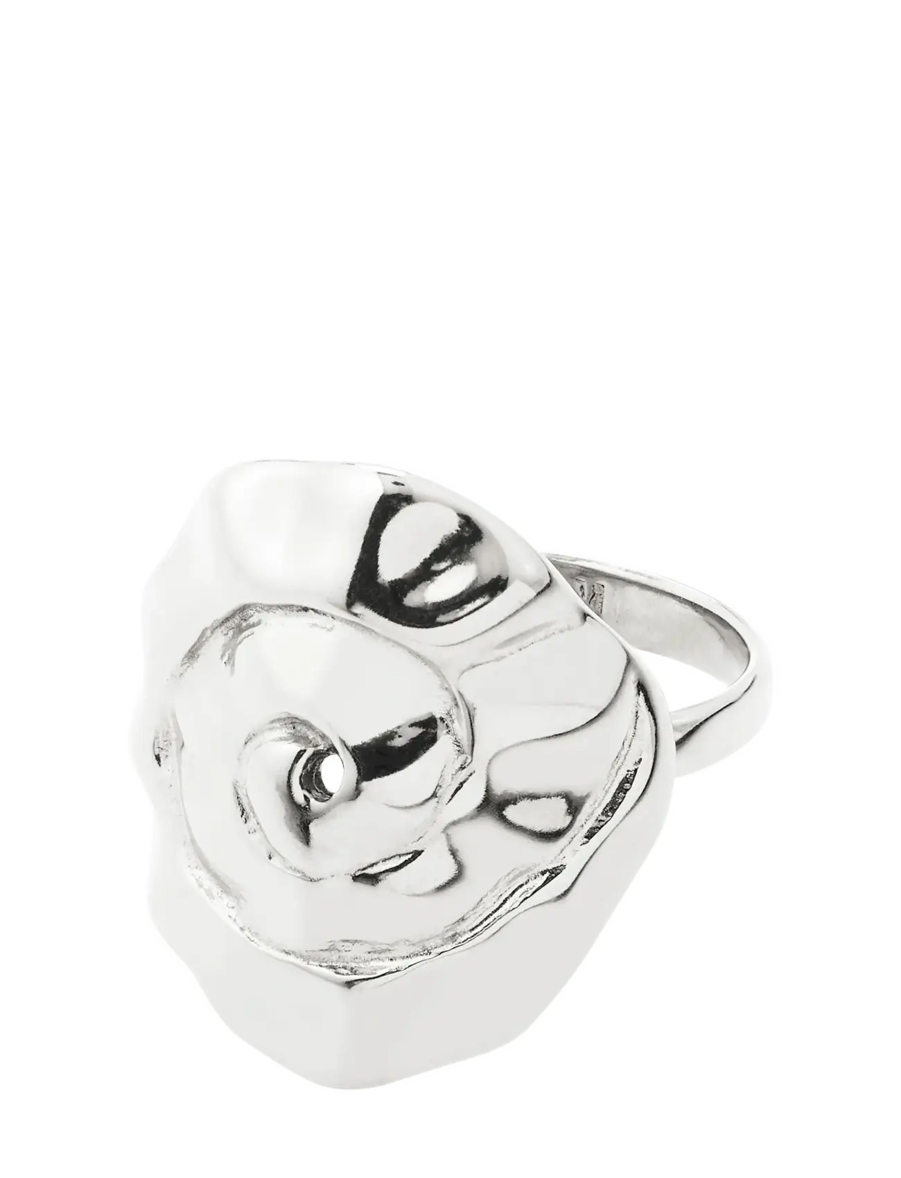 Pilgrim HAZE ring silver-plated - Sõrmused - SILVER PLATED / silver