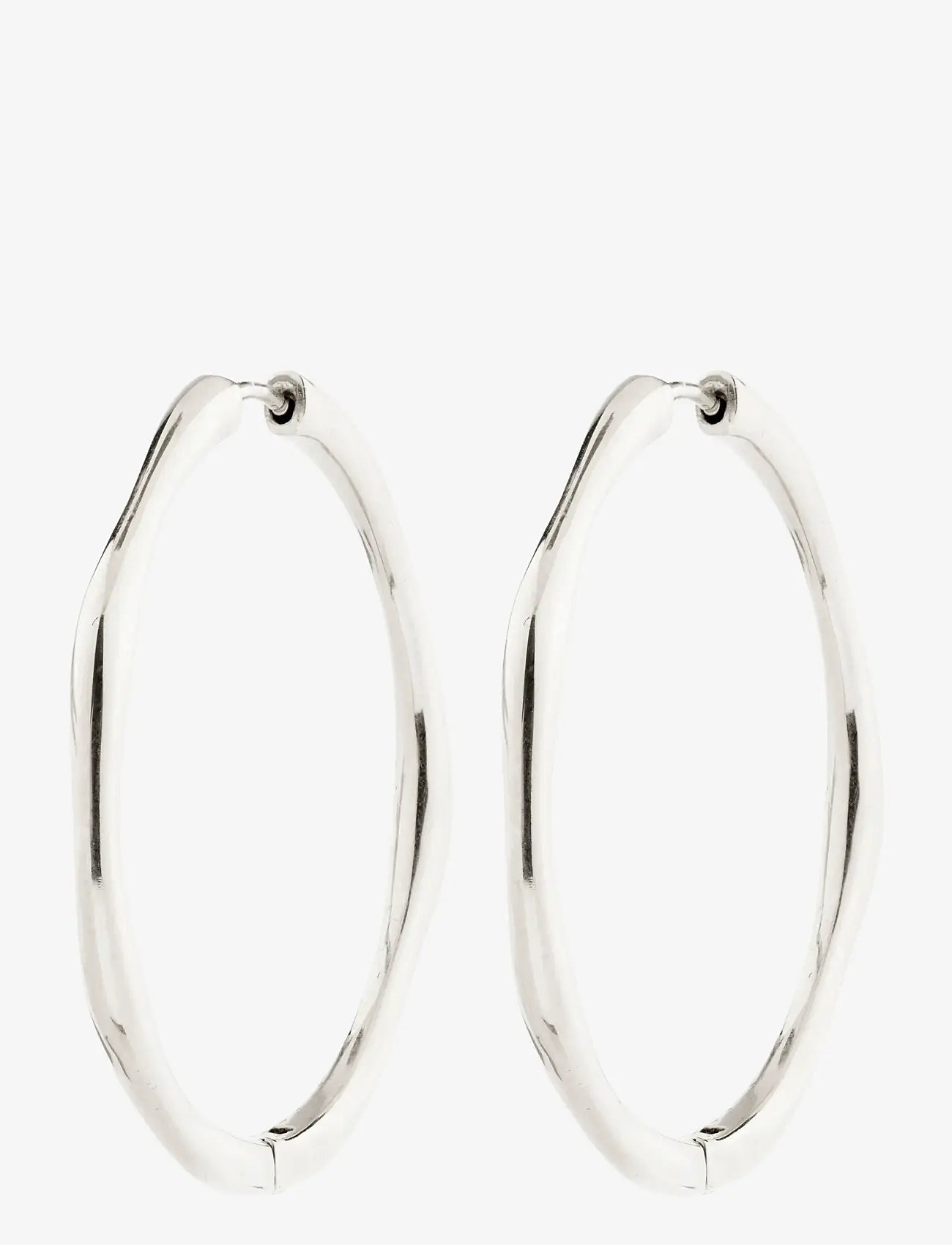 Pilgrim - HAZE hoop earrings silver-plated - kreolen - silver plated - 1