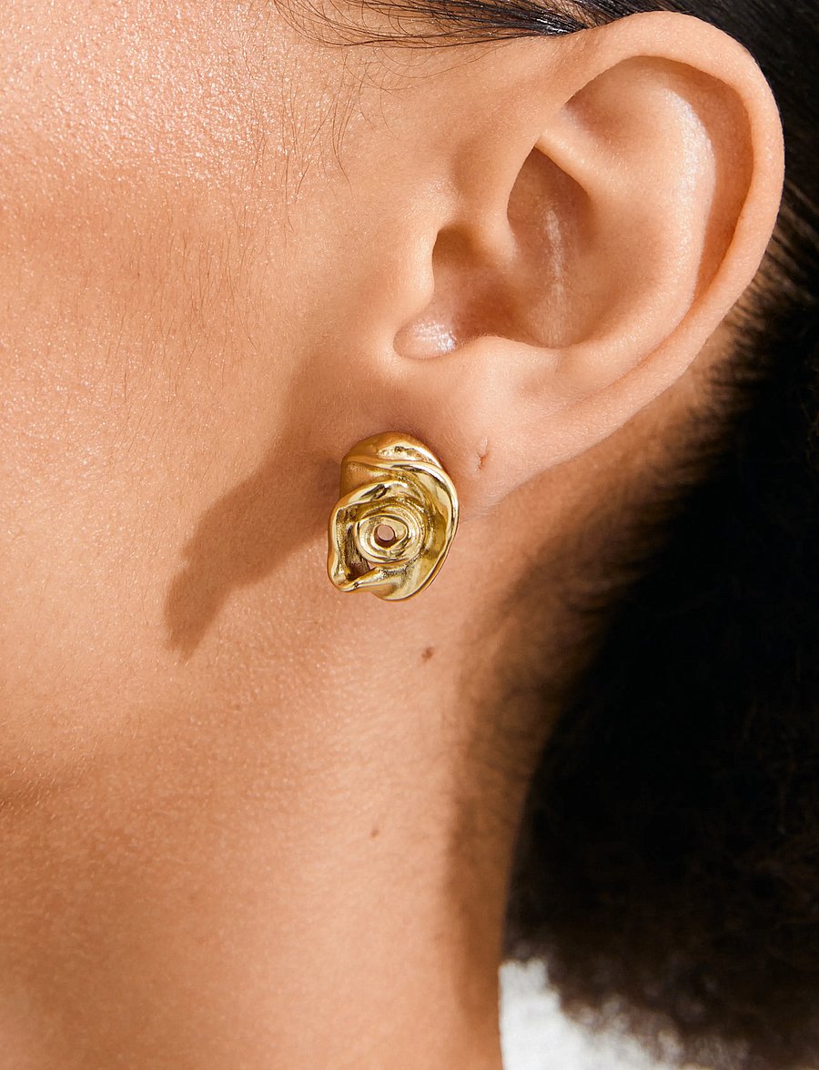 Pilgrim - INNER earrings gold-plated - ohrstecker - gold plated - 3