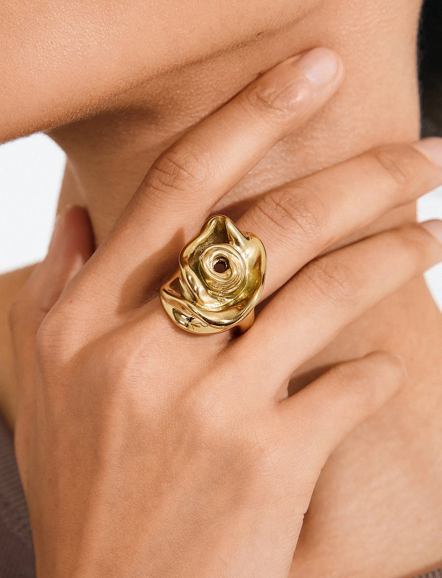 Pilgrim - INNER ring gold-plated - konfirmation - gold plated - 2