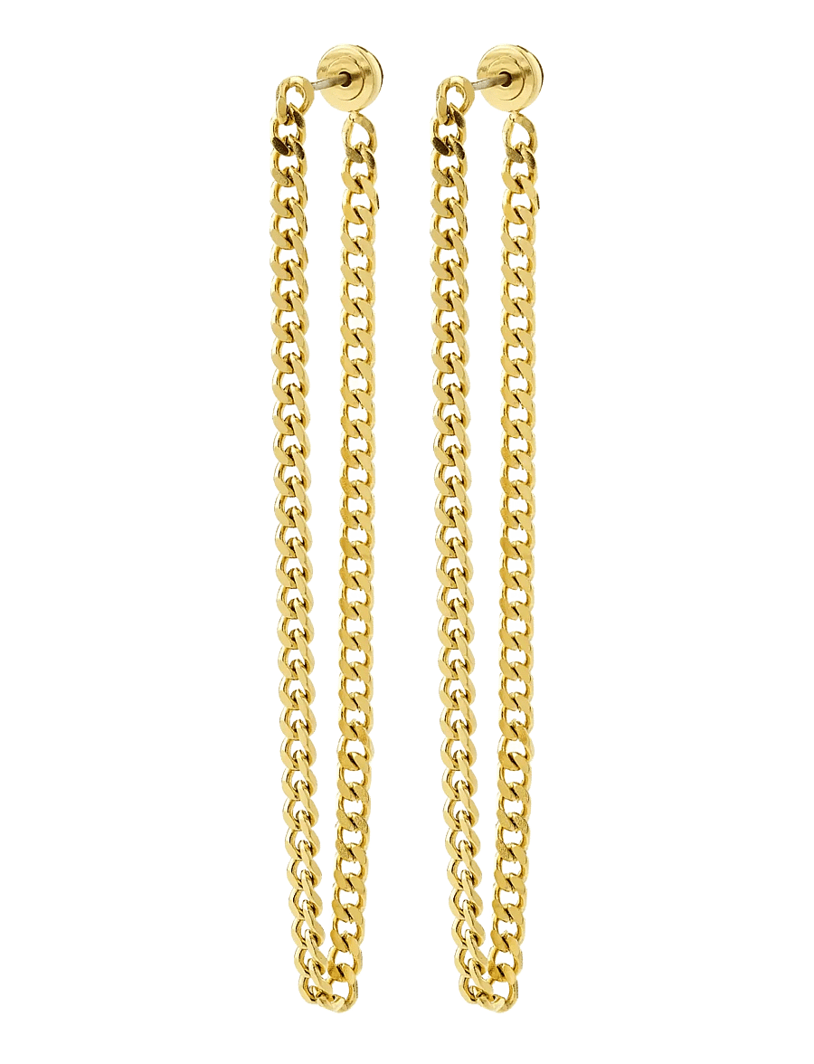 Pilgrim - INNER chain earrings gold-plated - gold plated - 1