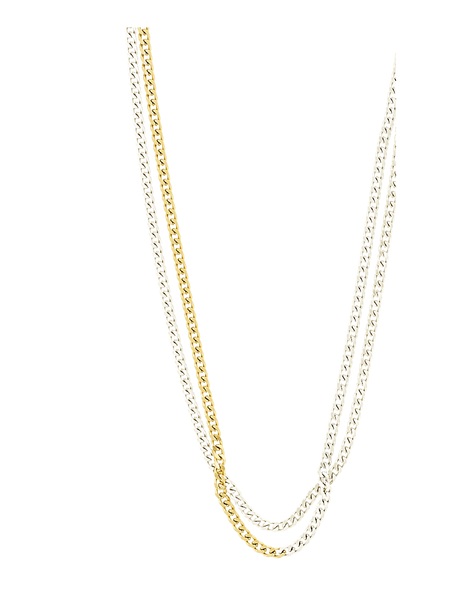 Pilgrim - INNER 2-in-1 set necklaces, mixed metal - konfirmation - mix metal plated - 1