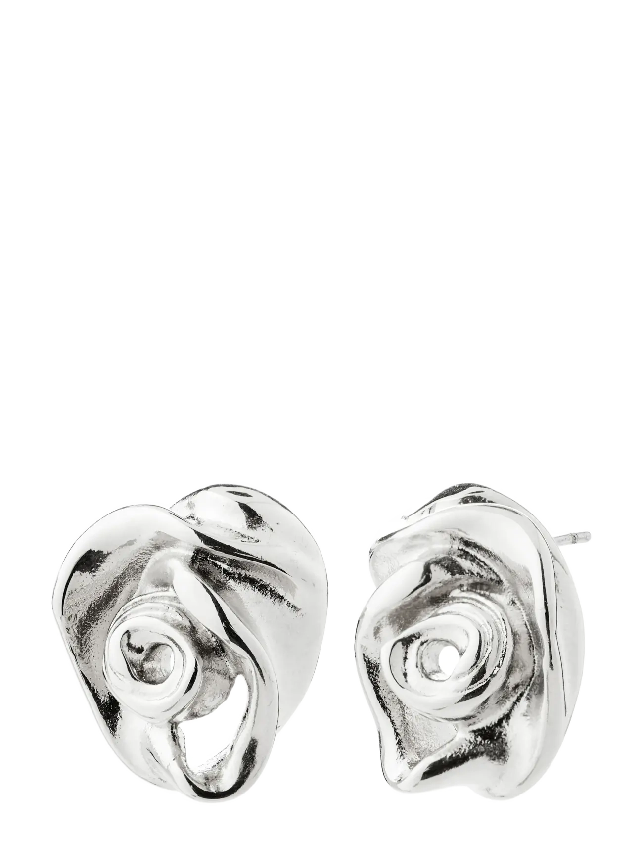 Pilgrim INNER earrings silver-plated - Oorbellen - SILVER PLATED / silver