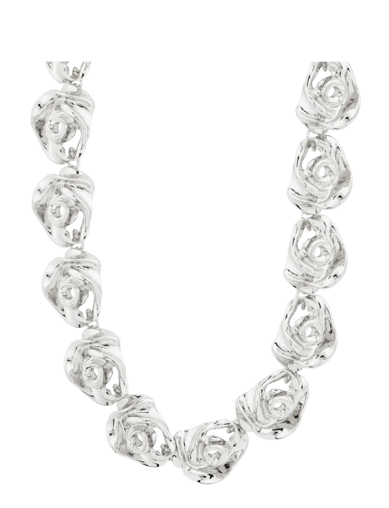 Pilgrim INNER necklace silver-plated - Išraiškingi vėriniai - SILVER PLATED / silver