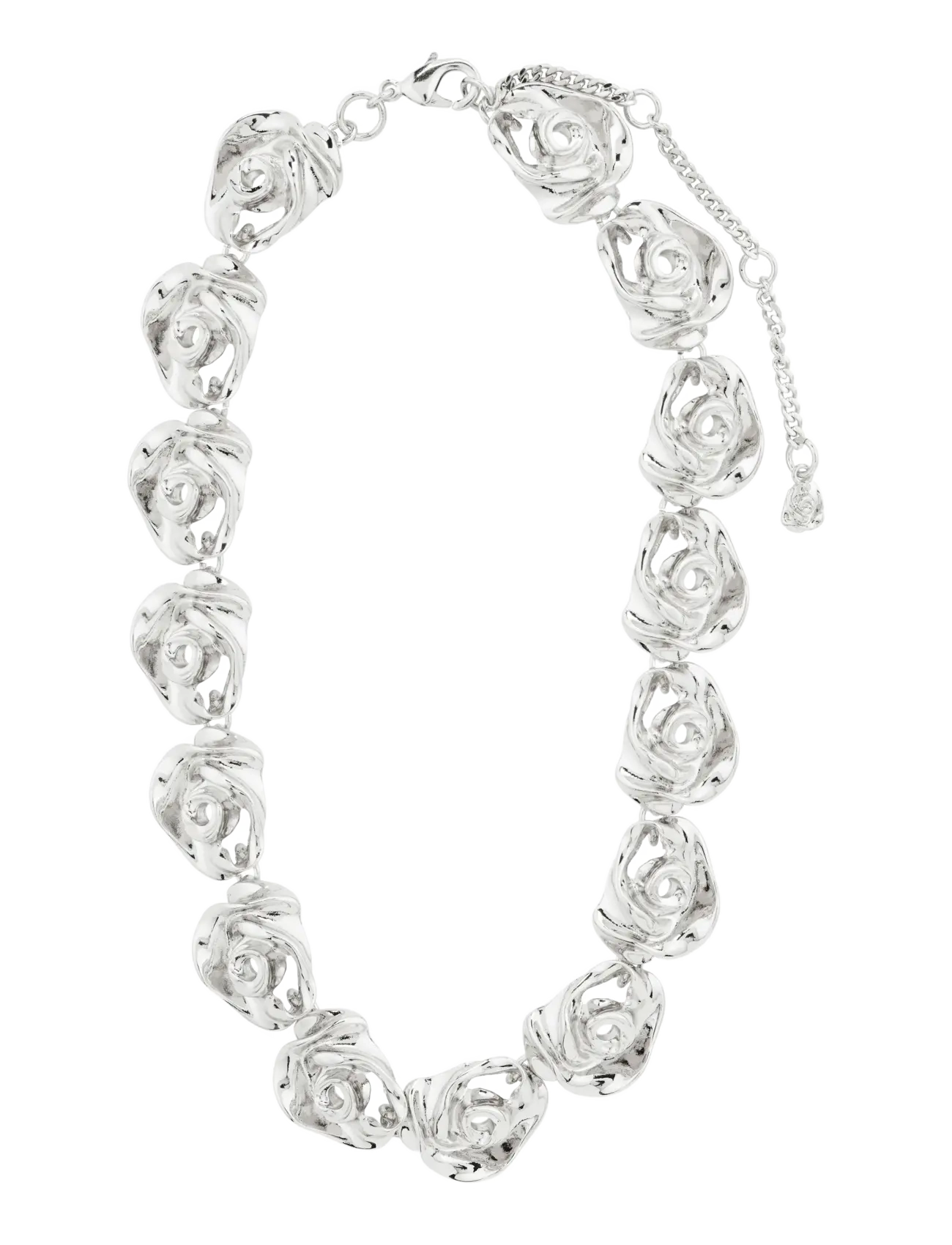 Pilgrim - INNER necklace silver-plated - statement necklaces - silver plated - 2
