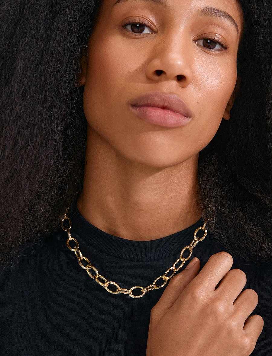 Pilgrim - NOW necklace gold-plated - kaelaketid - gold plated - 0