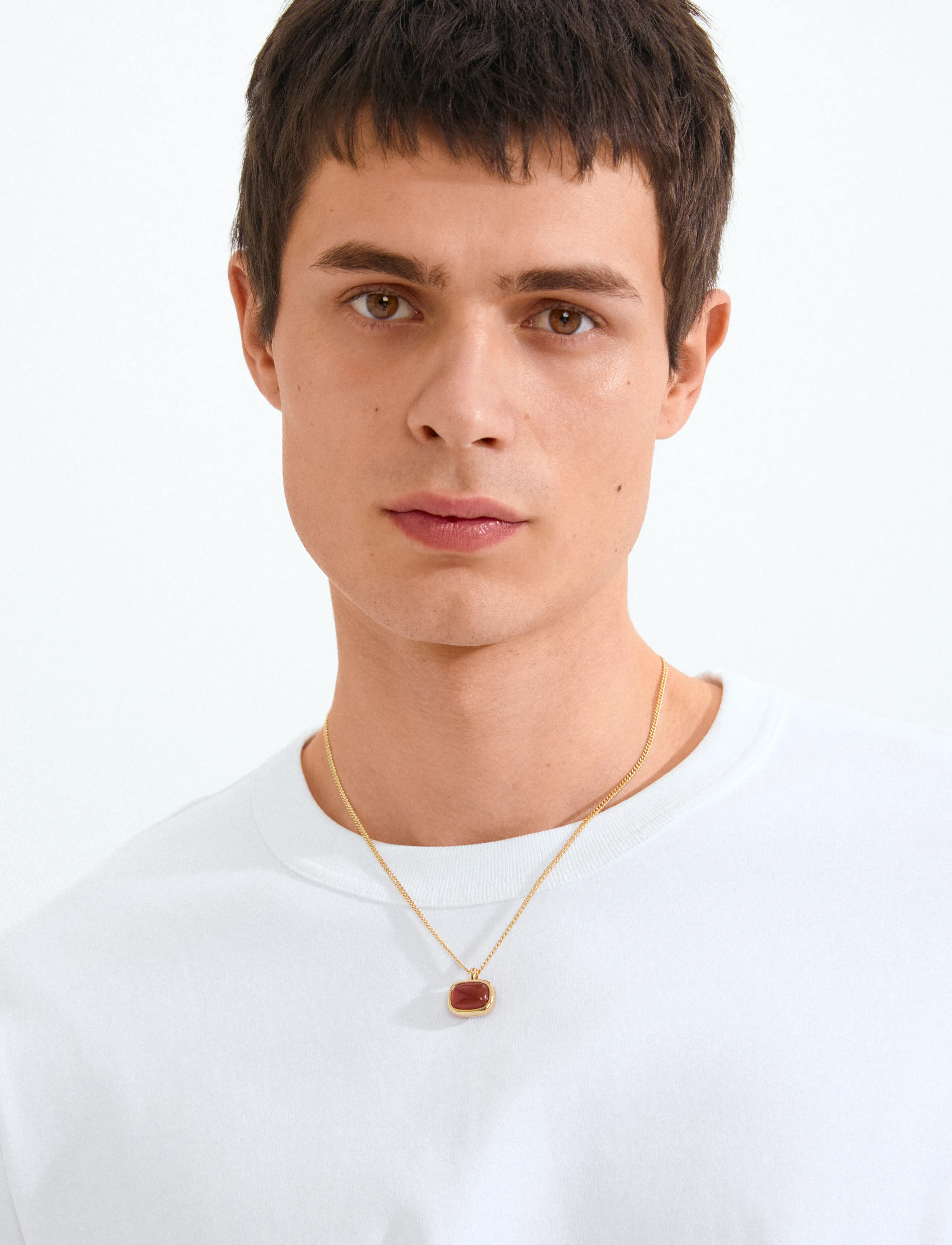 Pilgrim - NOW necklace gold-plated/red - statement kaelakeed - gold plated - 3