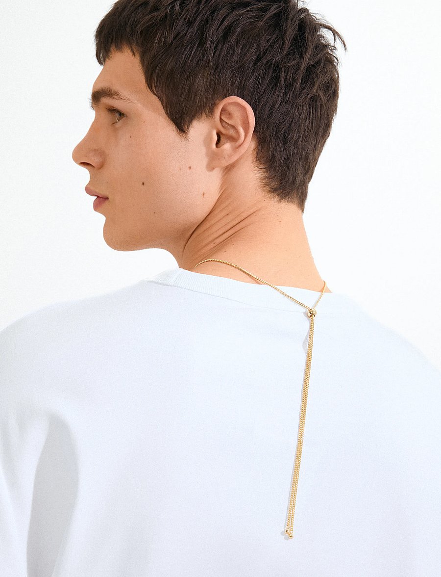 Pilgrim - NOW necklace gold-plated/red - statement kaelakeed - gold plated - 5