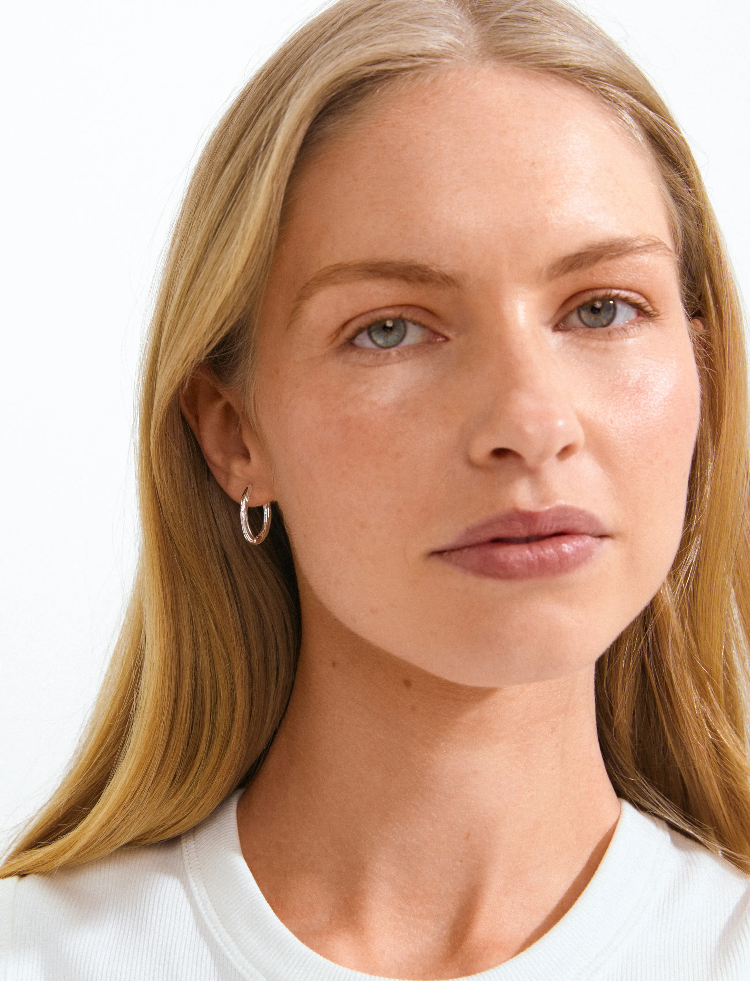 Pilgrim - NOW hoop earrings silver-plated - kreolen - silver plated - 2