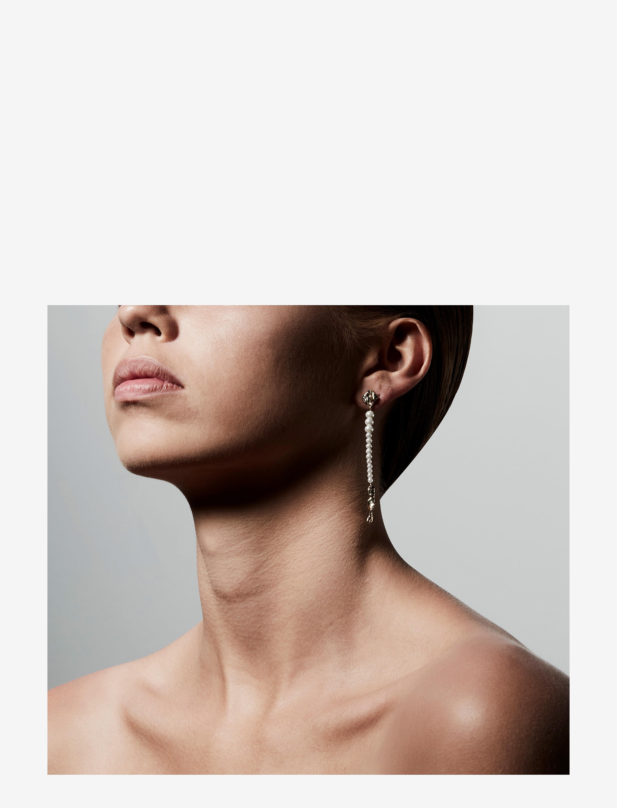 Pilgrim - Earrings  Simplicity - gold plated - 2