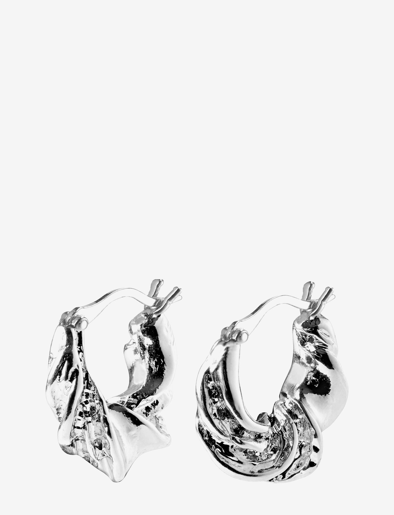 Pilgrim - Earrings  Simplicity - silver plated - 0
