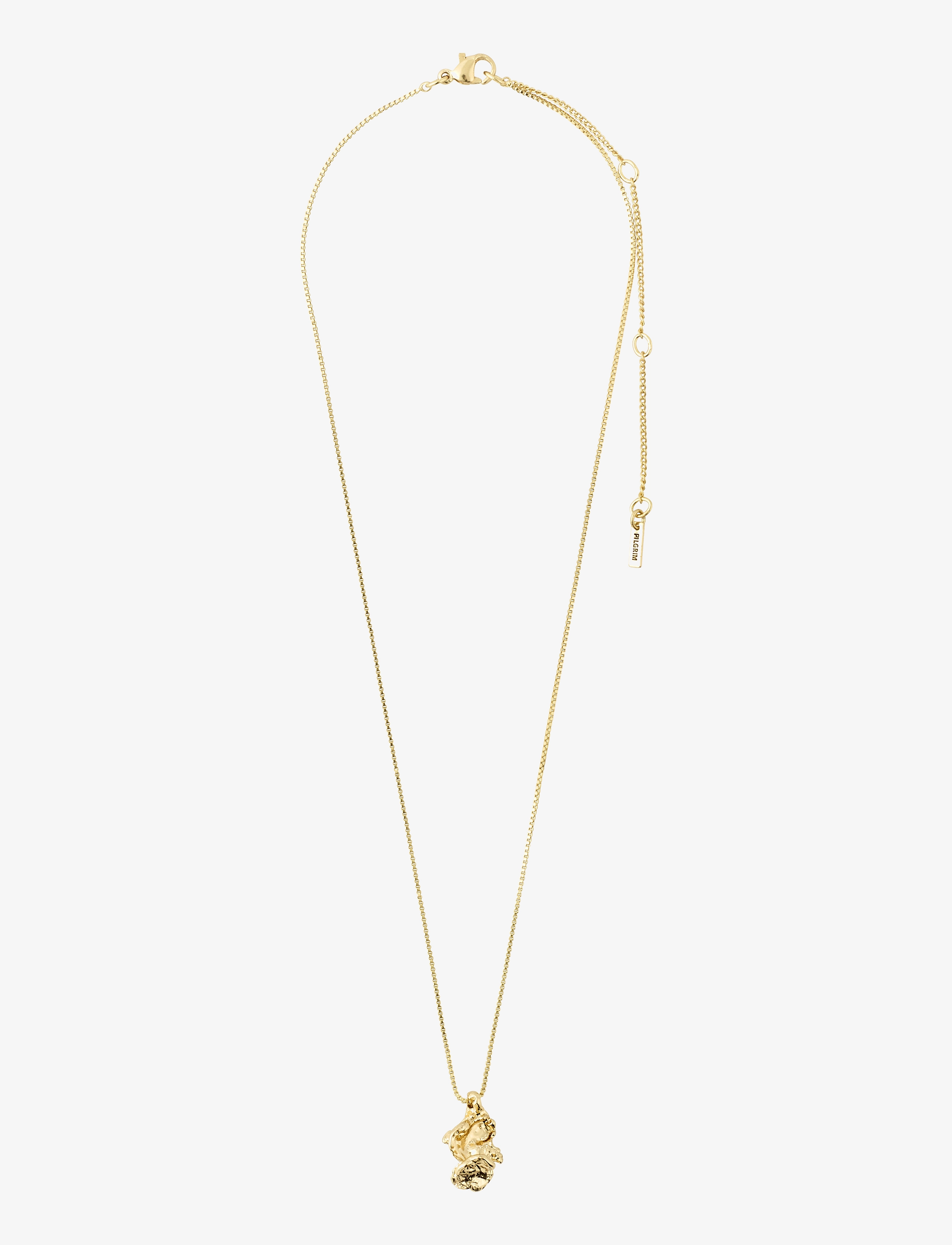 Pilgrim - AUTHENTICITY pendant necklace - gold plated - 1