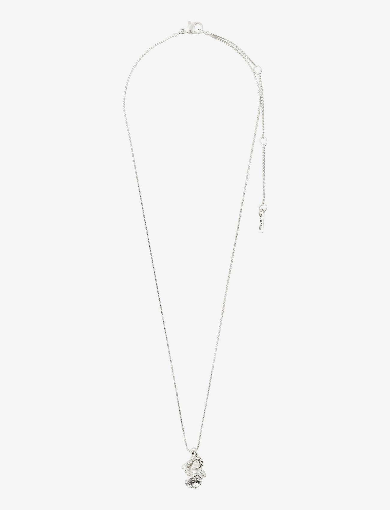 Pilgrim - AUTHENTICITY pendant necklace - silver plated - 1