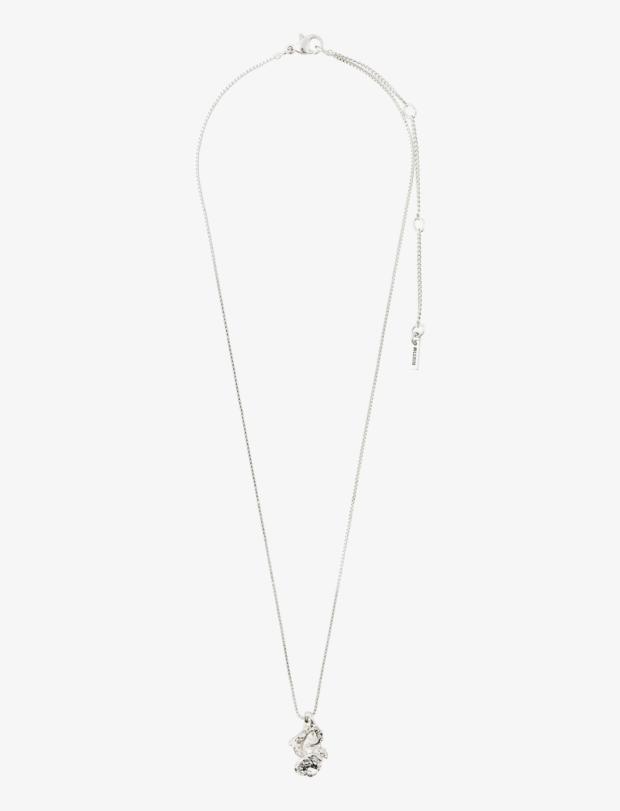 Pilgrim - AUTHENTICITY pendant necklace - silver plated - 1