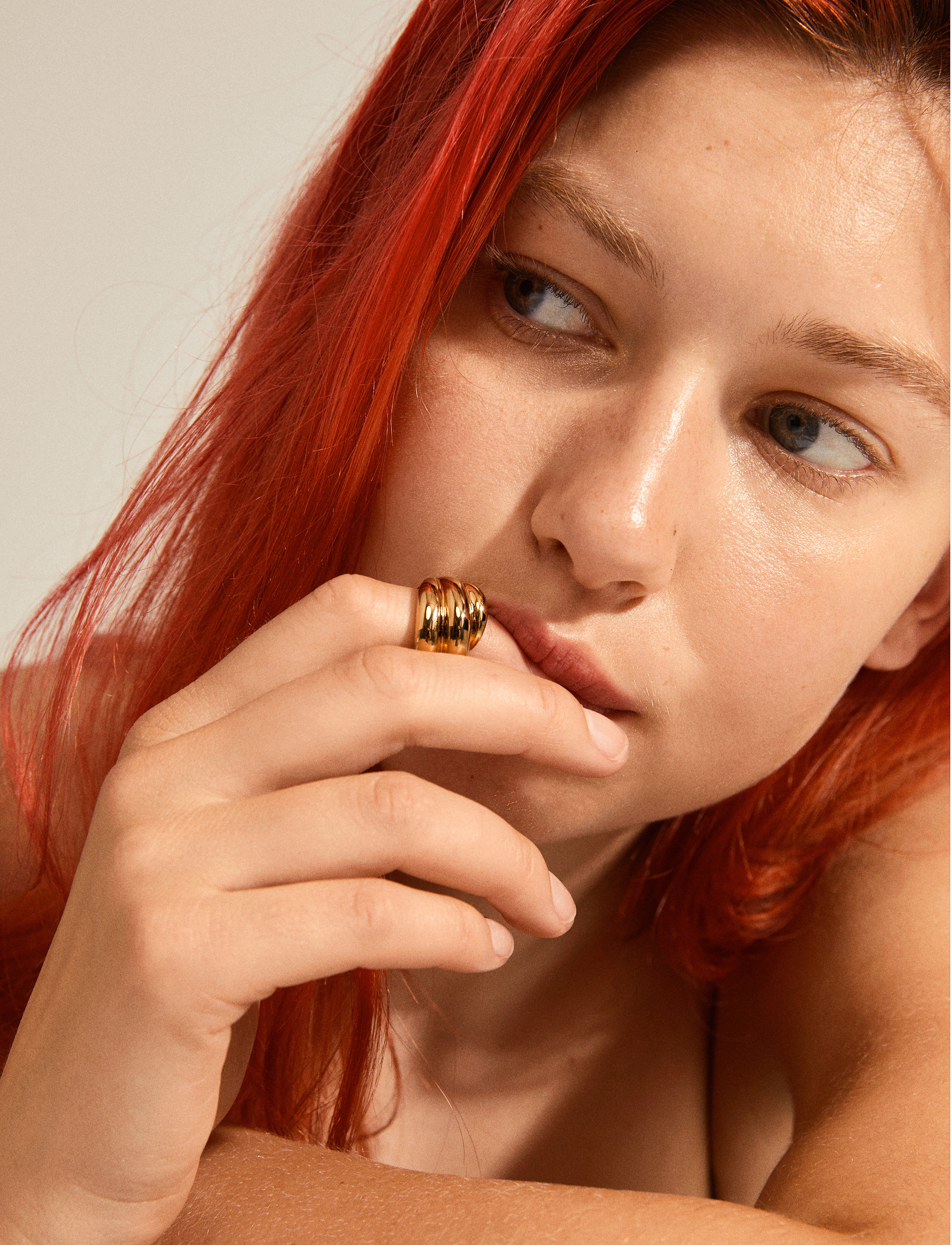Pilgrim - COURAGEOUS twirl deco ring gold-plated - gold plated - 3