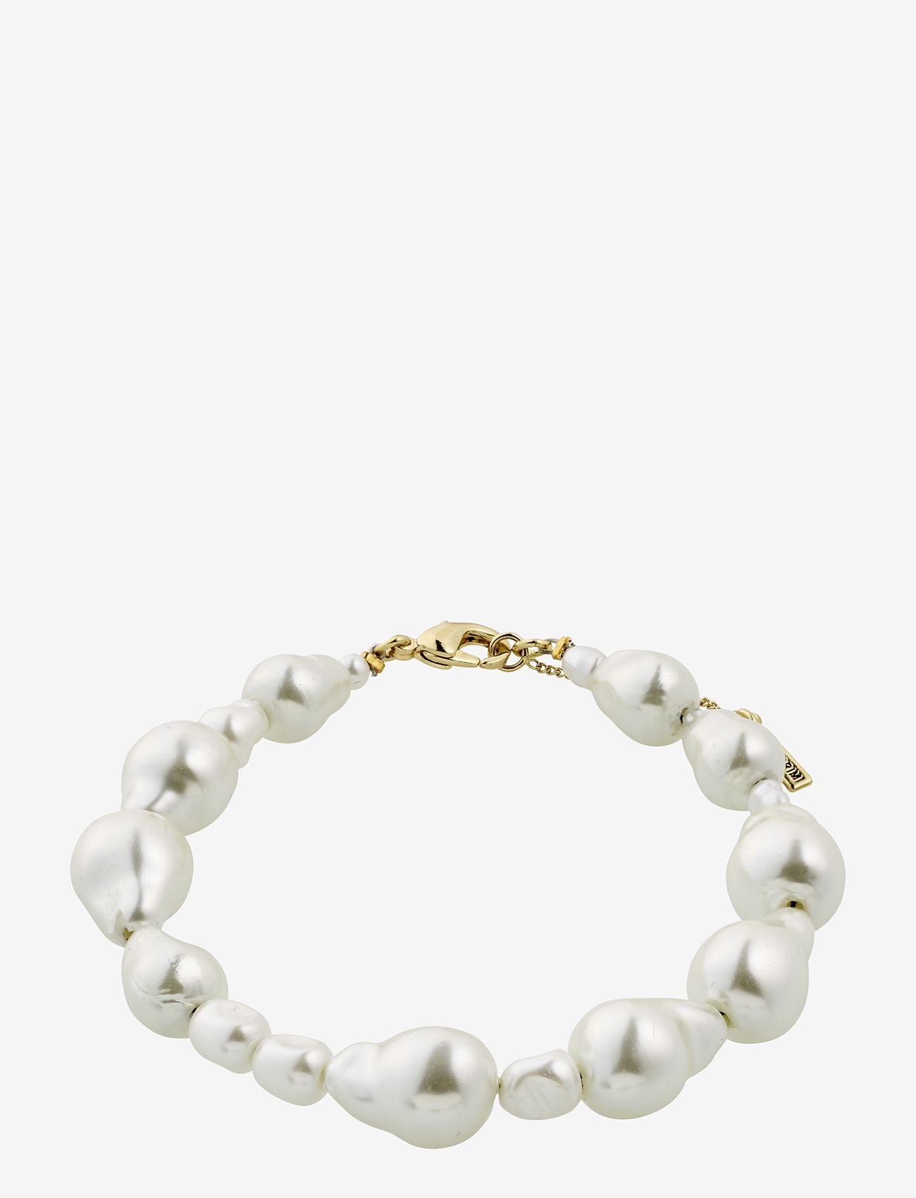 Pilgrim - WILLPOWER pearl bracelet - parel armband - gold plated - 1