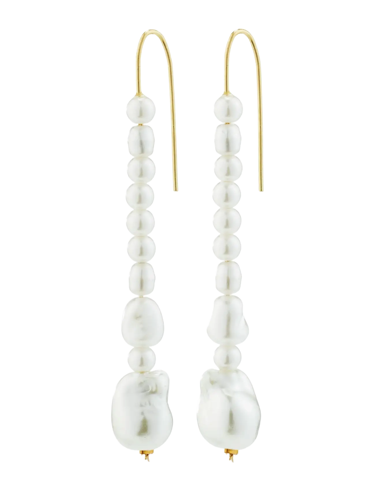 Pilgrim - Willpower Pearl Earrings Gold-Plated