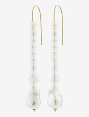 WILLPOWER pearl earrings - GOLD PLATED