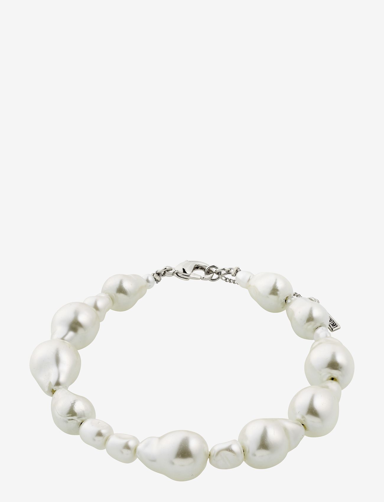 Pilgrim - WILLPOWER pearl bracelet - pärlitest käevõru - silver plated - 0