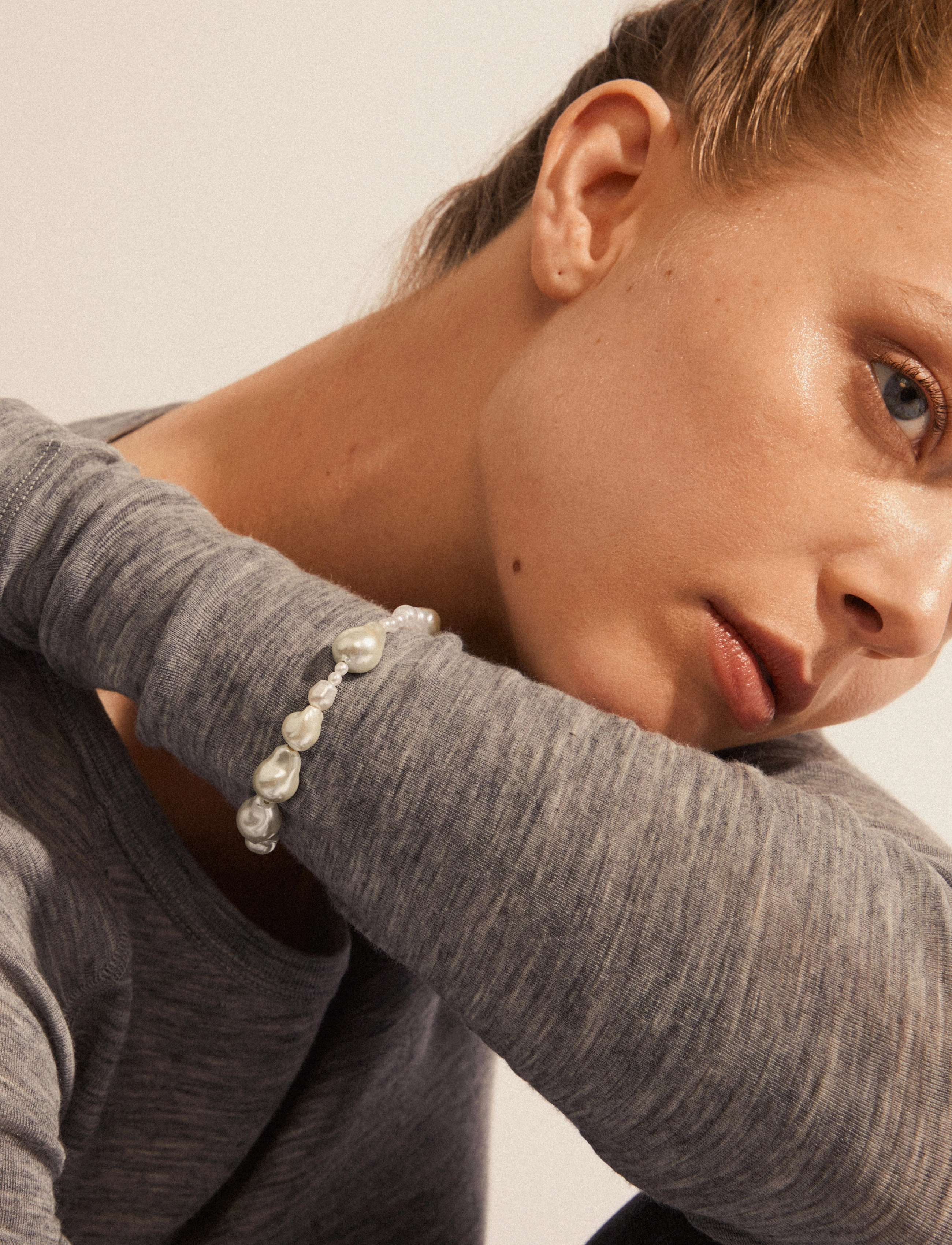 Pilgrim - WILLPOWER pearl bracelet - silver plated - 2