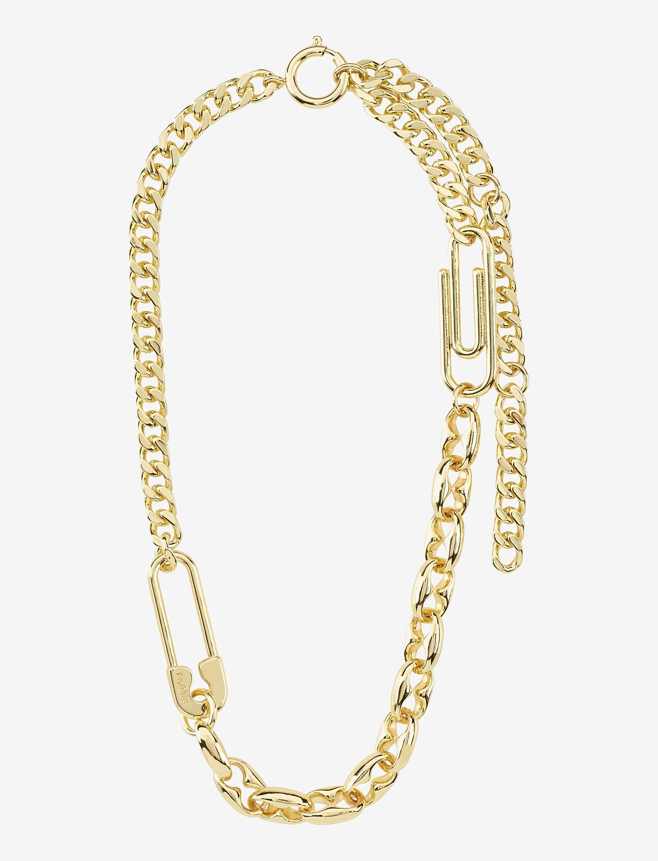 Pilgrim - PACE recycled chain necklace gold-plated - festklær til outlet-priser - gold plated - 1