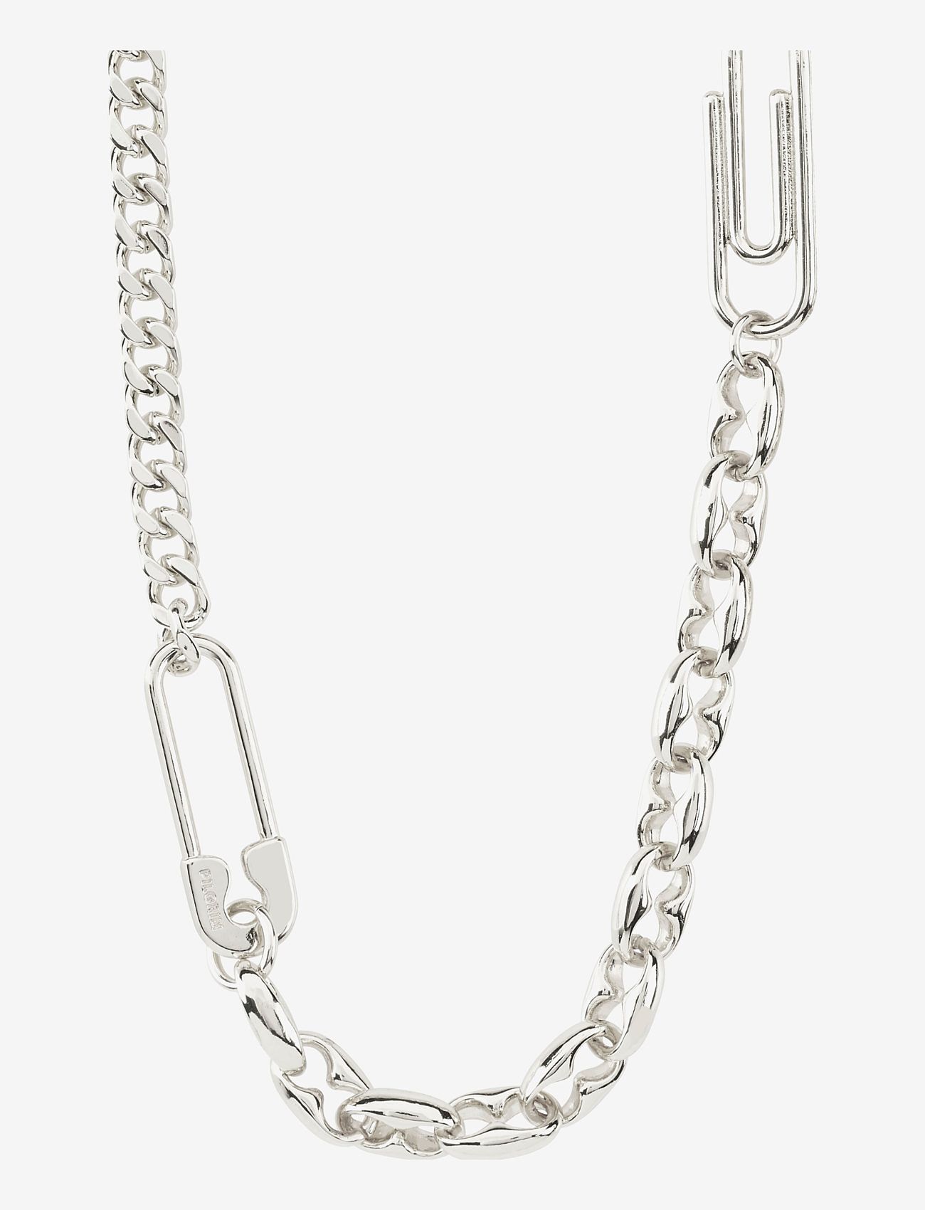 Pilgrim - PACE recycled chain necklace - silver plated - 0