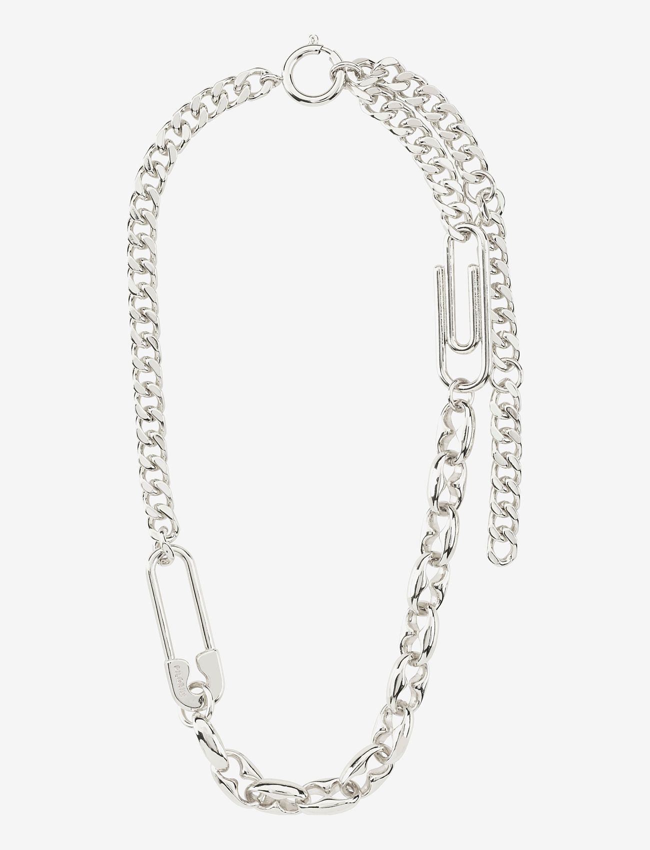 Pilgrim - PACE recycled chain necklace - silver plated - 1