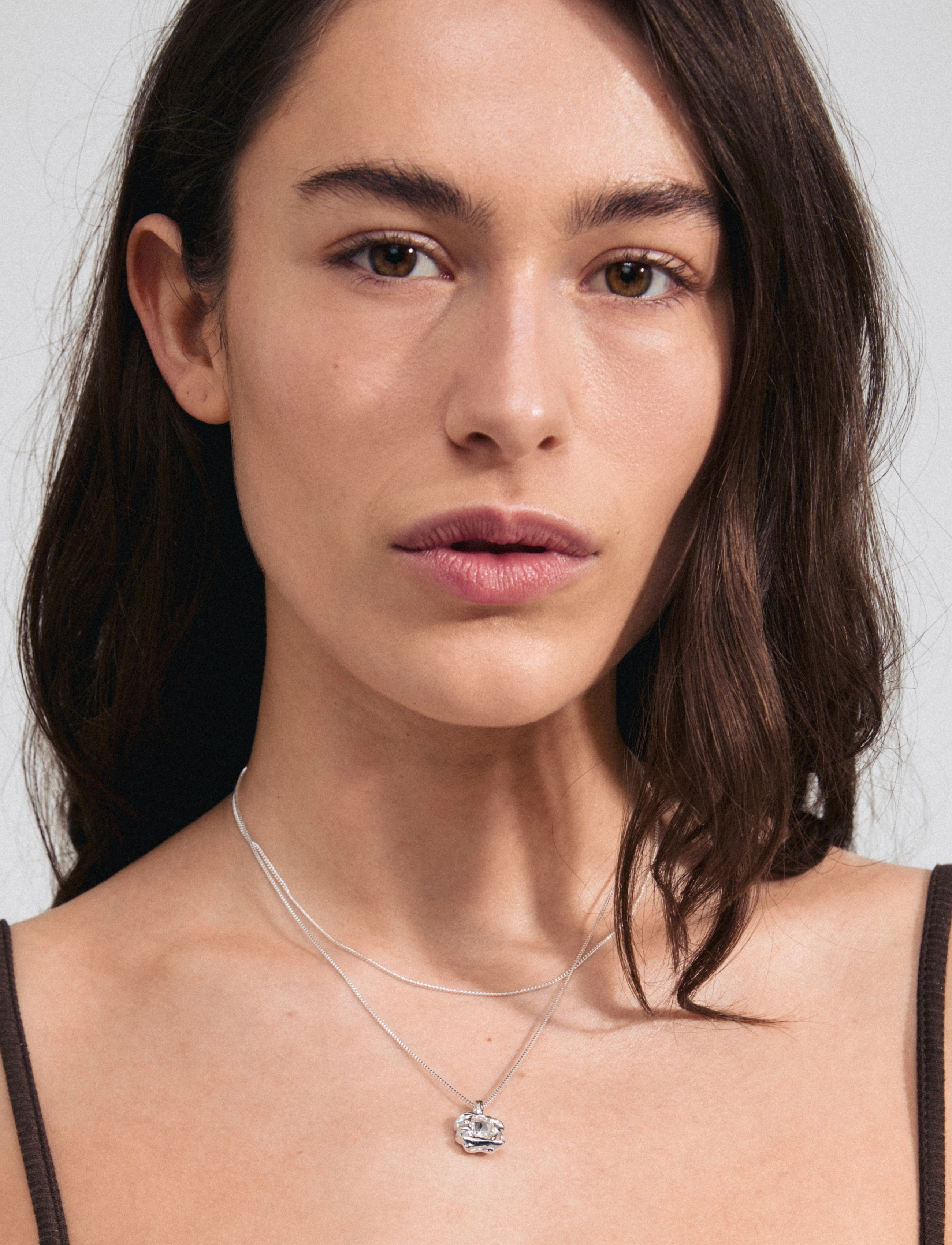 Pilgrim Feel Necklace 2-In-1 Set Silver-Plated, One Size, Necklaces, Silber - Dainty Frauen