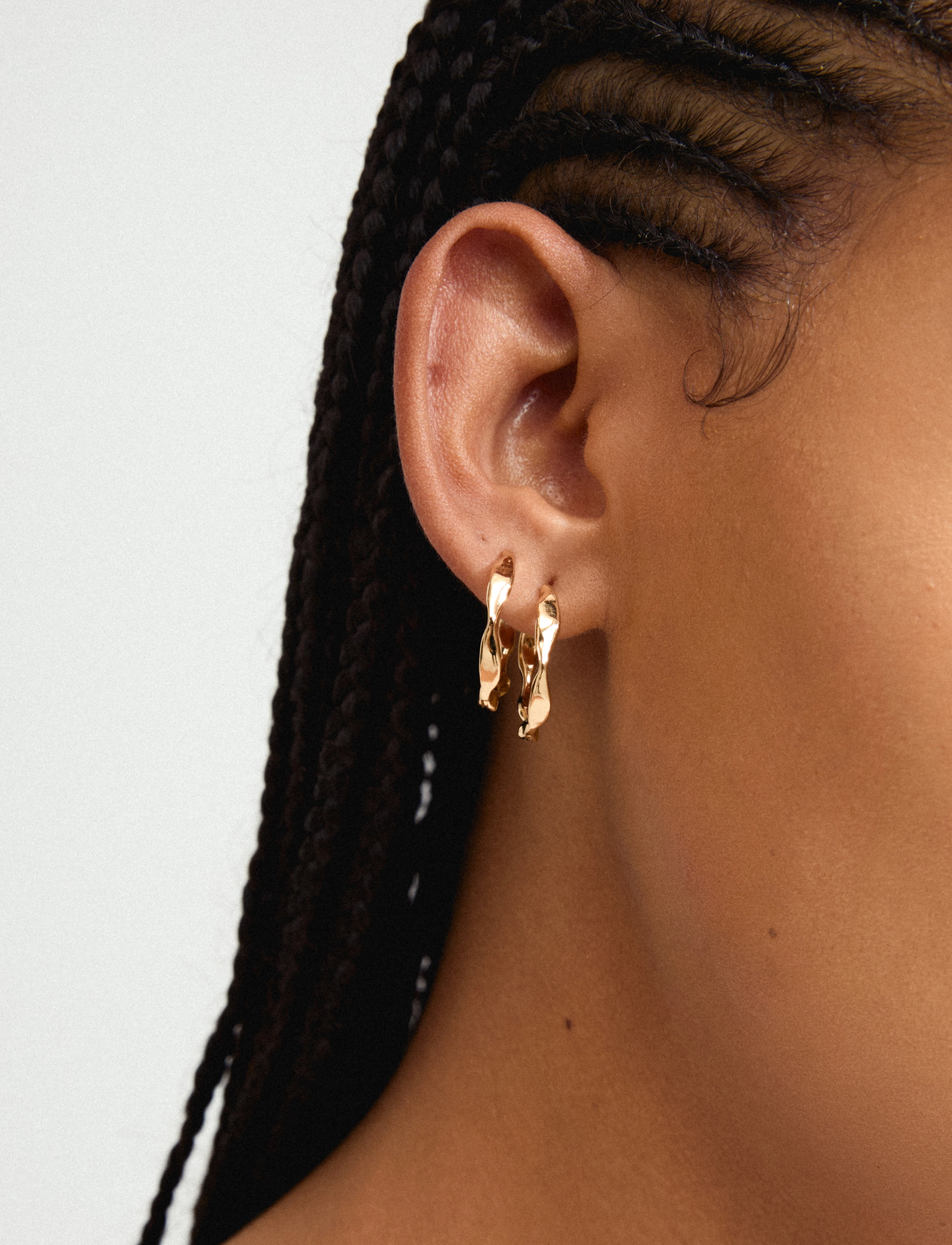 Pilgrim - DAWN recycled earrings - gold plated - 2