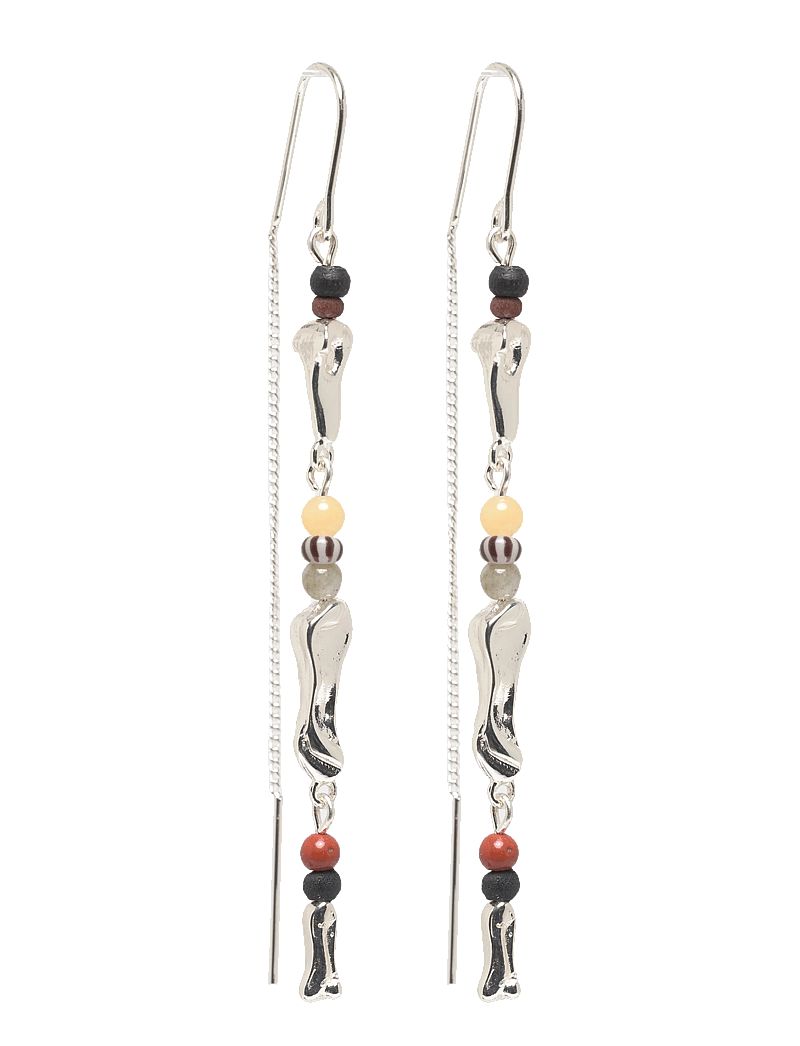 Pilgrim - DAWN chain earrings silver-plated - oorhangers - silver plated - 0
